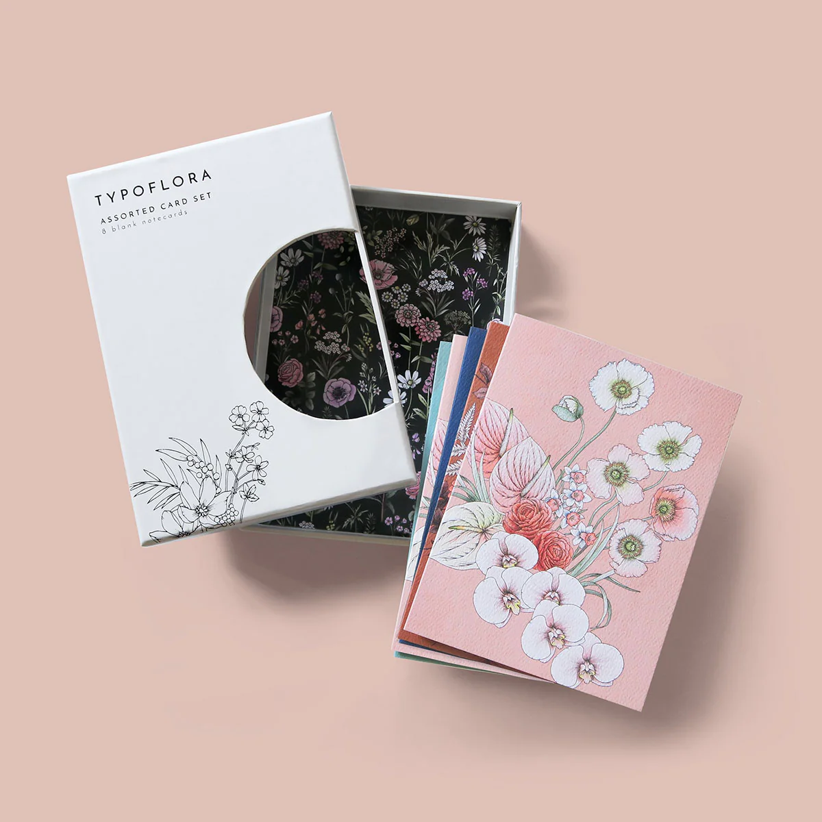 Card Set Boxed Florists Bouquet - Typoflora - Image 2