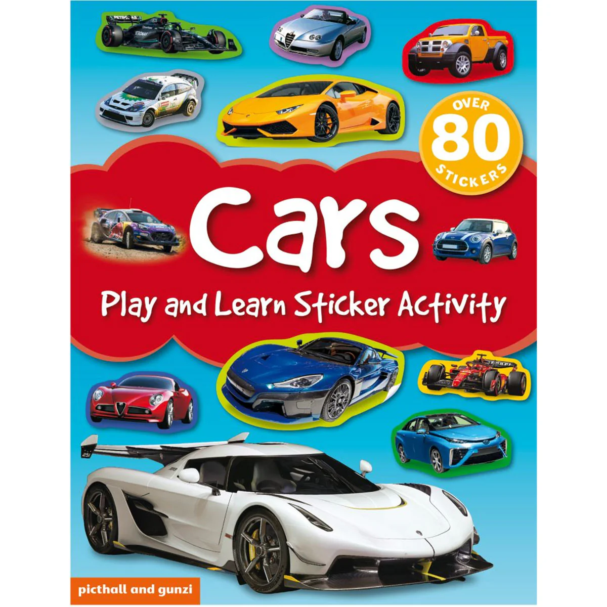 Cars Play and Learn Sticker Activity