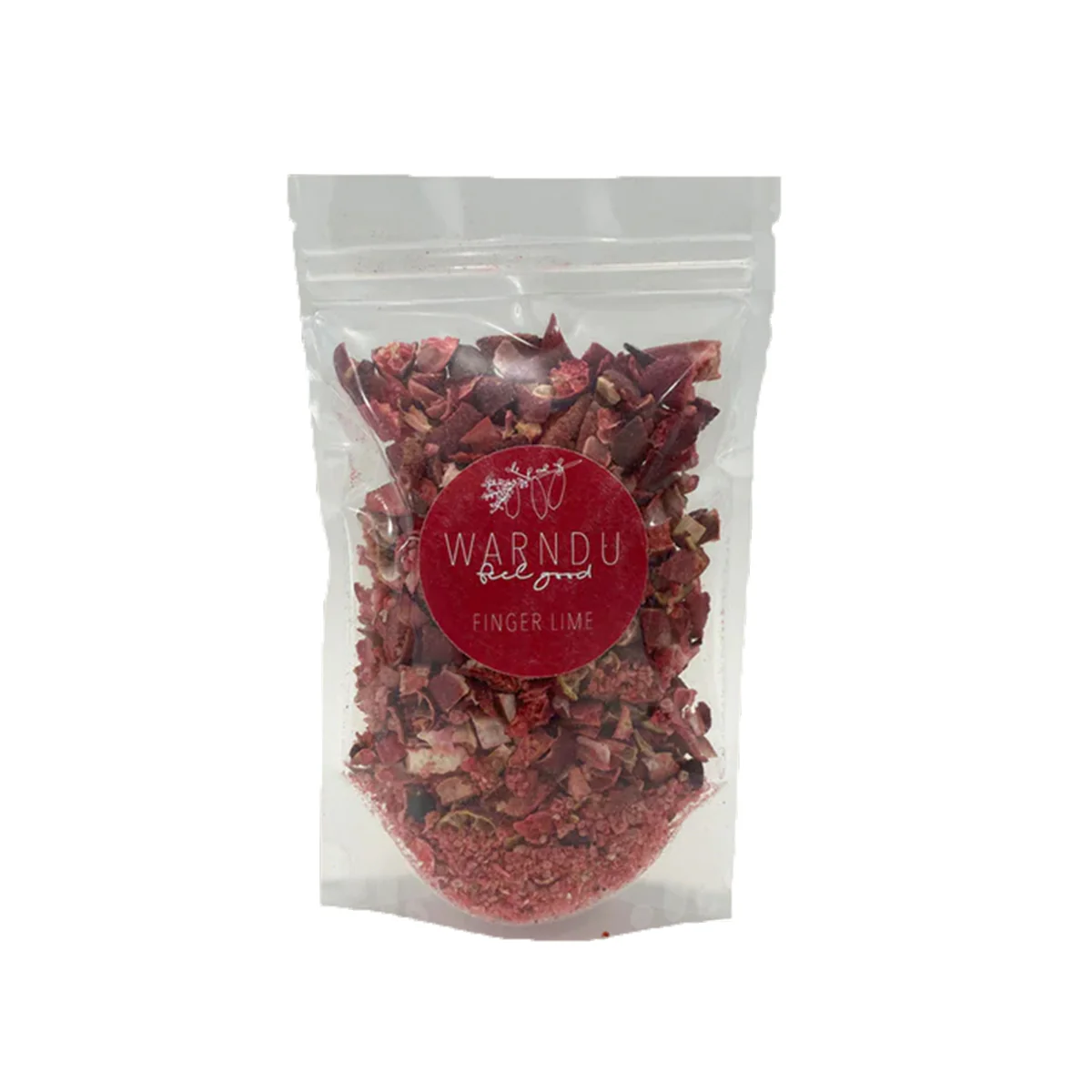 Chips Freeze Dried Finger Lime 50g - Warndu