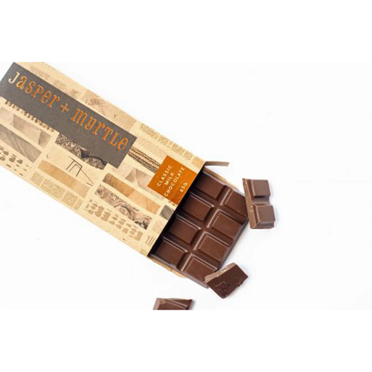 Chocolate Classic Milk 70g - Jasper & Myrtle - Image 3