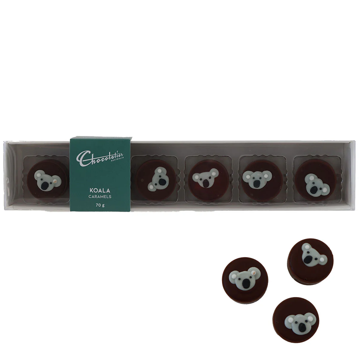 Chocolate Koala Caramels 6 Pack 70g - Gourmet Brands