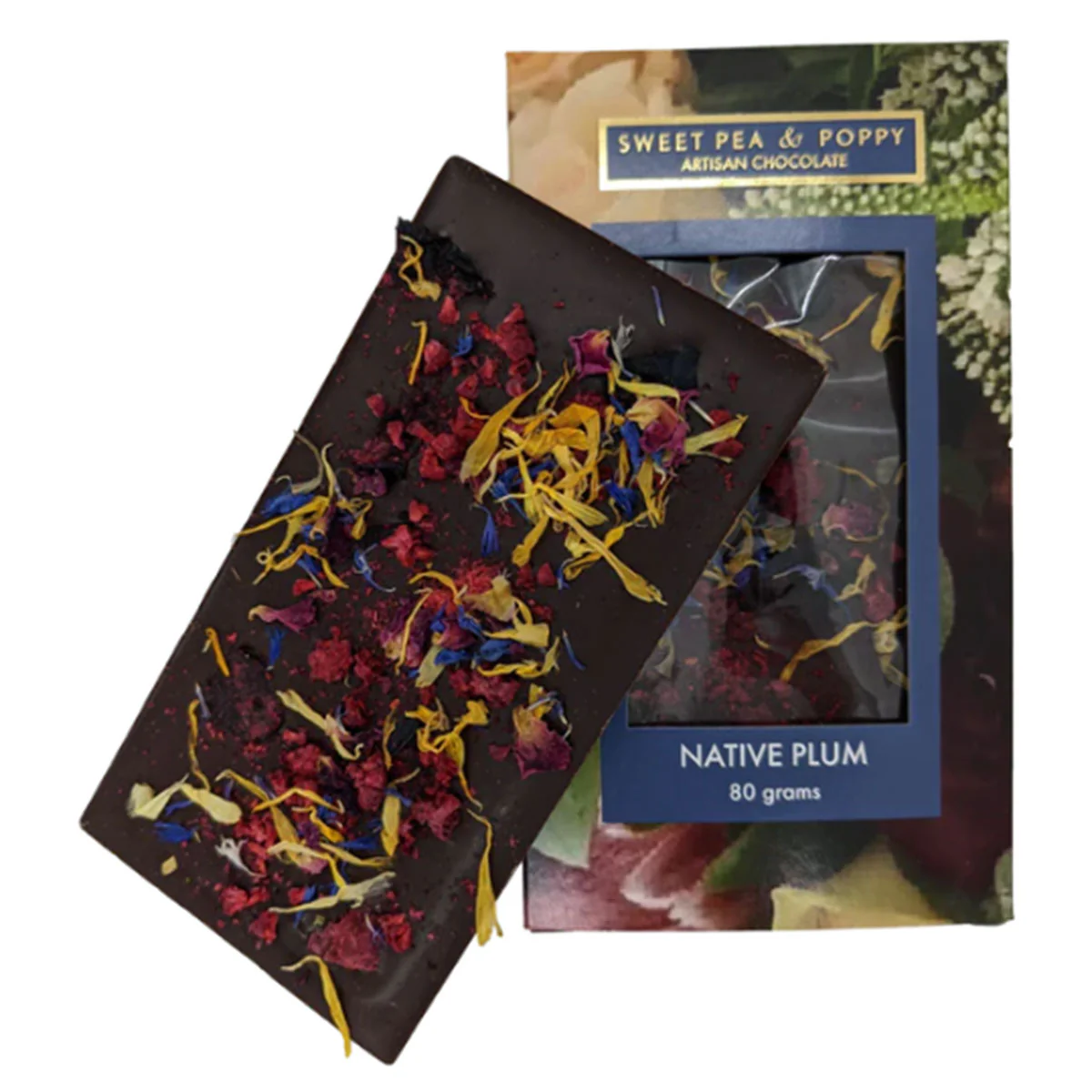 Chocolate Native Plum 80g - Sweet Pea & Poppy