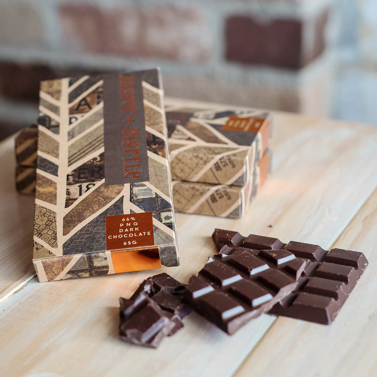 Chocolate PNG Dark 66% 65g - Jasper & Myrtle - Image 2