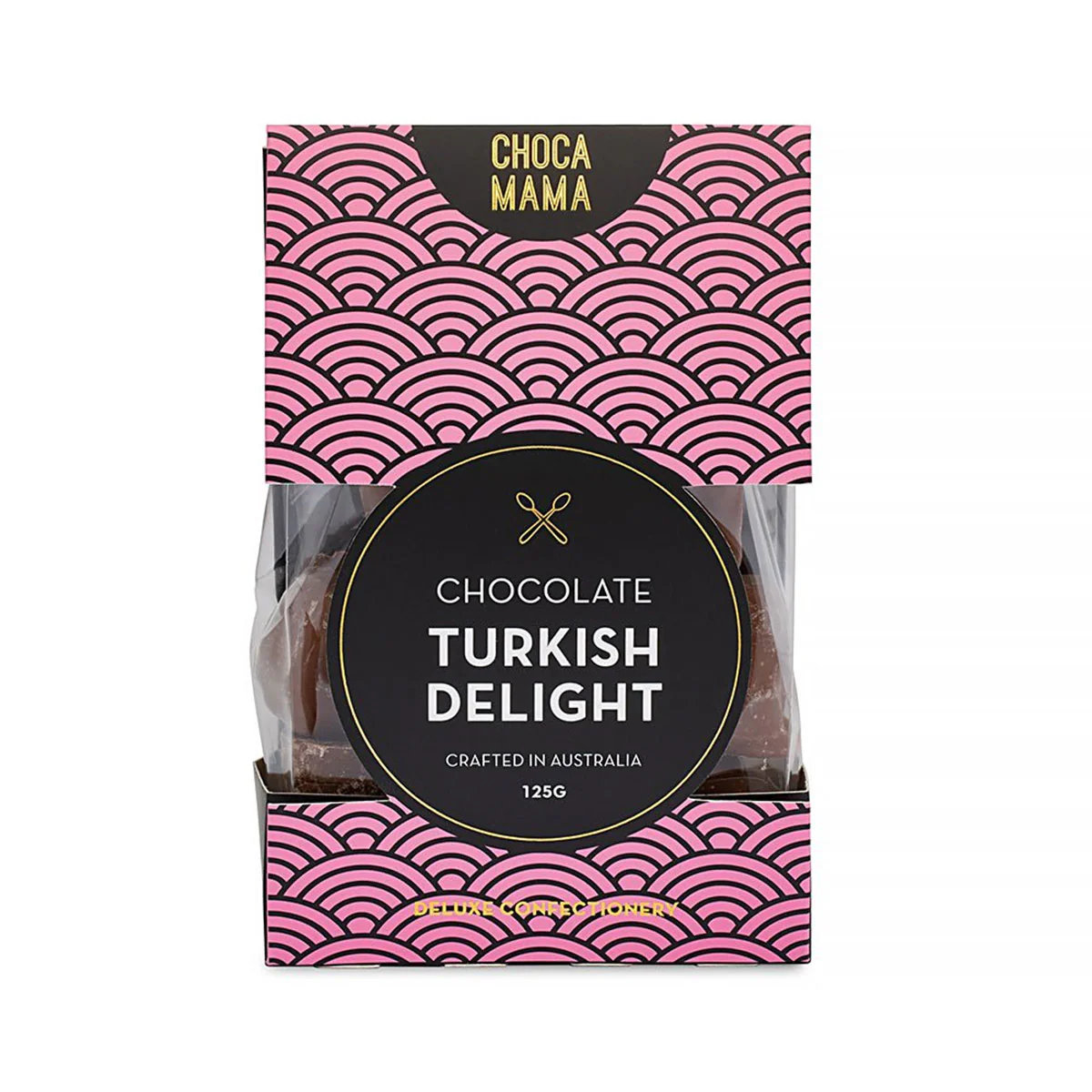 Chocolate Turkish Delight in Window Box 125g - Chocamama