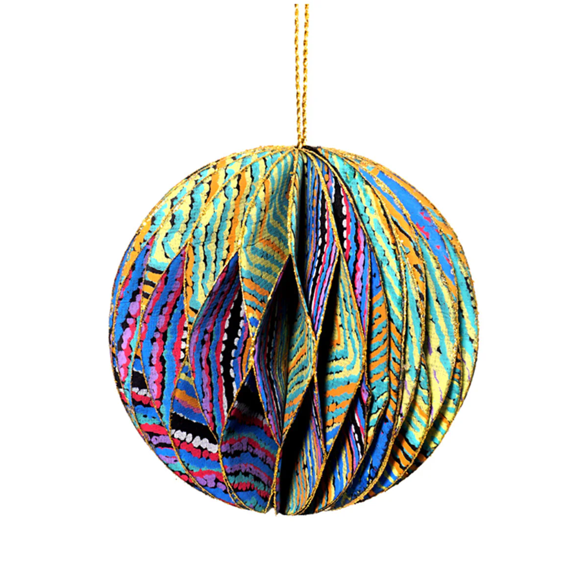 Christmas Ball Honeycomb Liddy Walker - Better World Arts