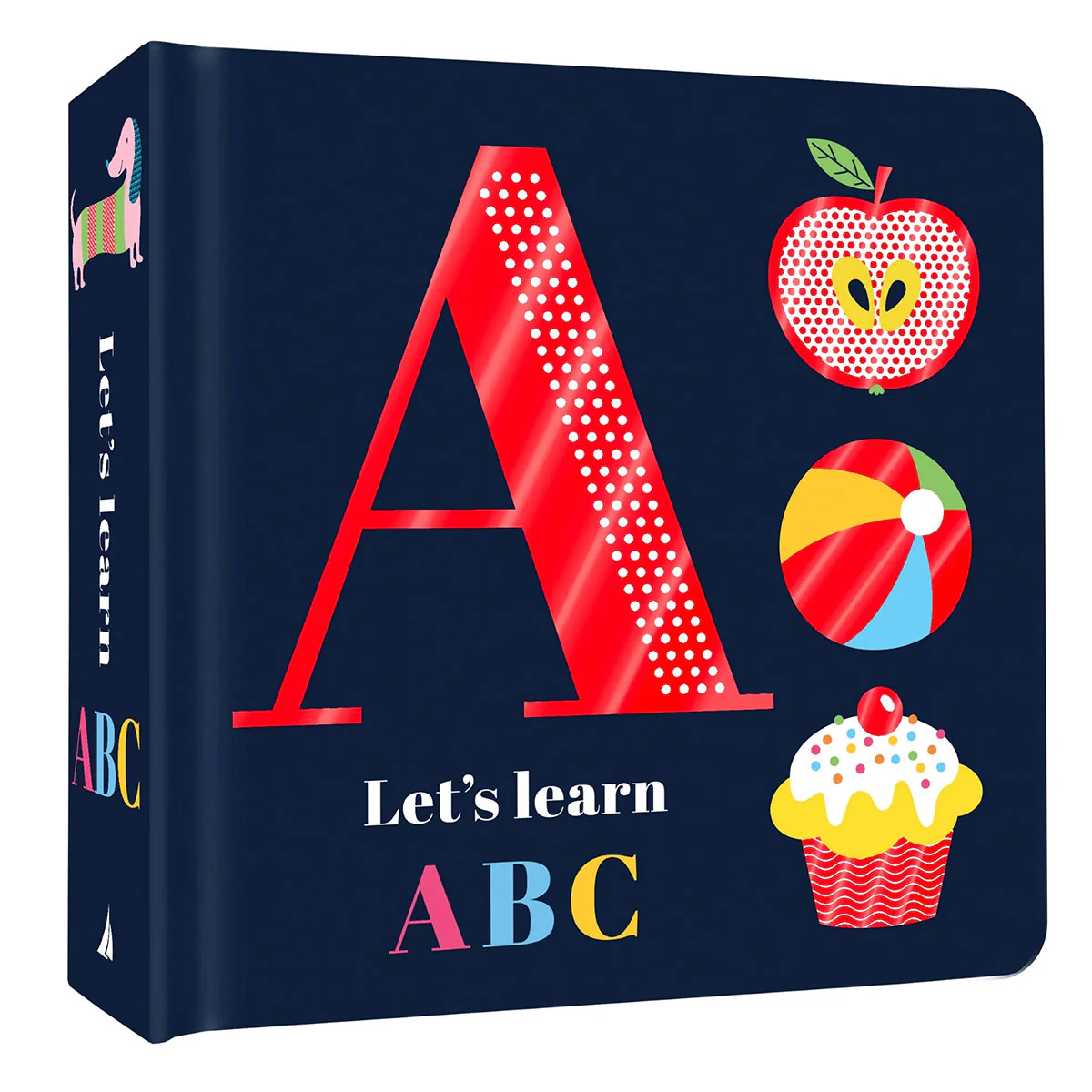 Chunky Foil board book Lets learn ABC