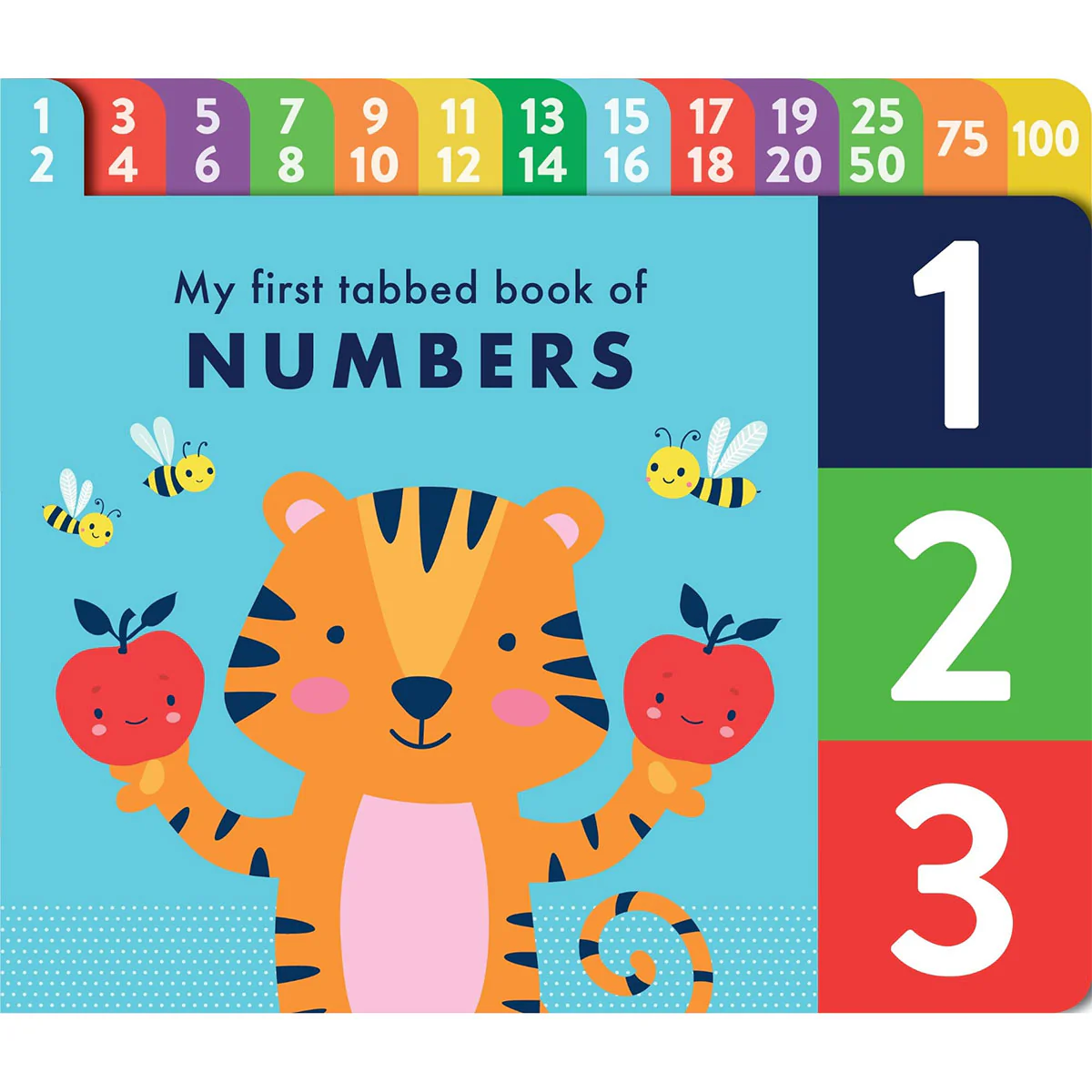 Chunky Tabbed Board Book 123 - Lake Press