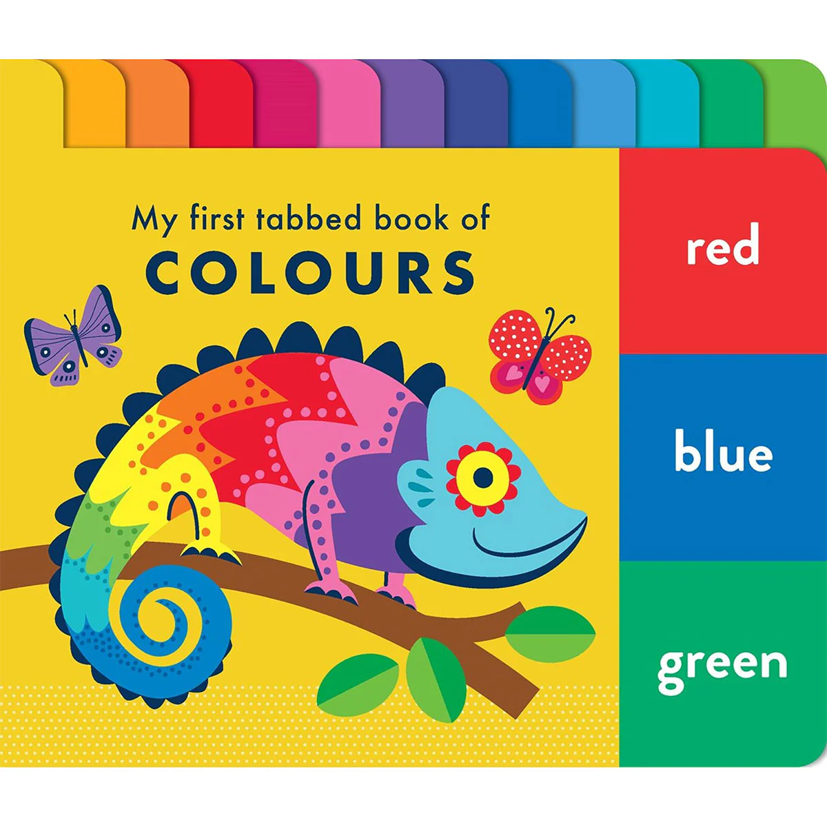 Chunky Tabbed Board Book Colours