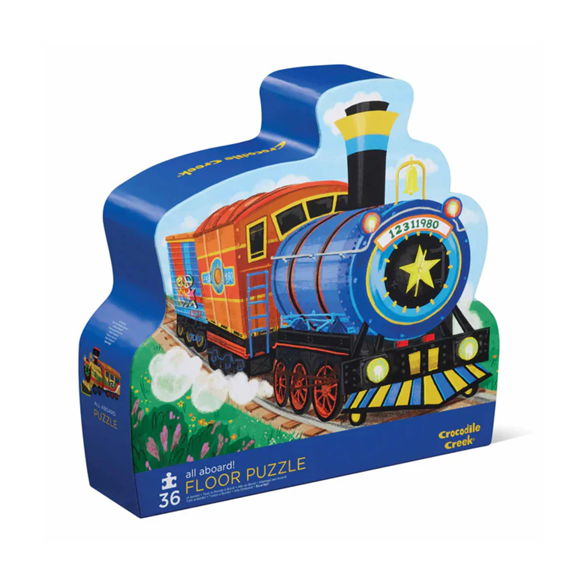 Classic Floor Puzzle 36pc All Aboard - Tiger Tribe