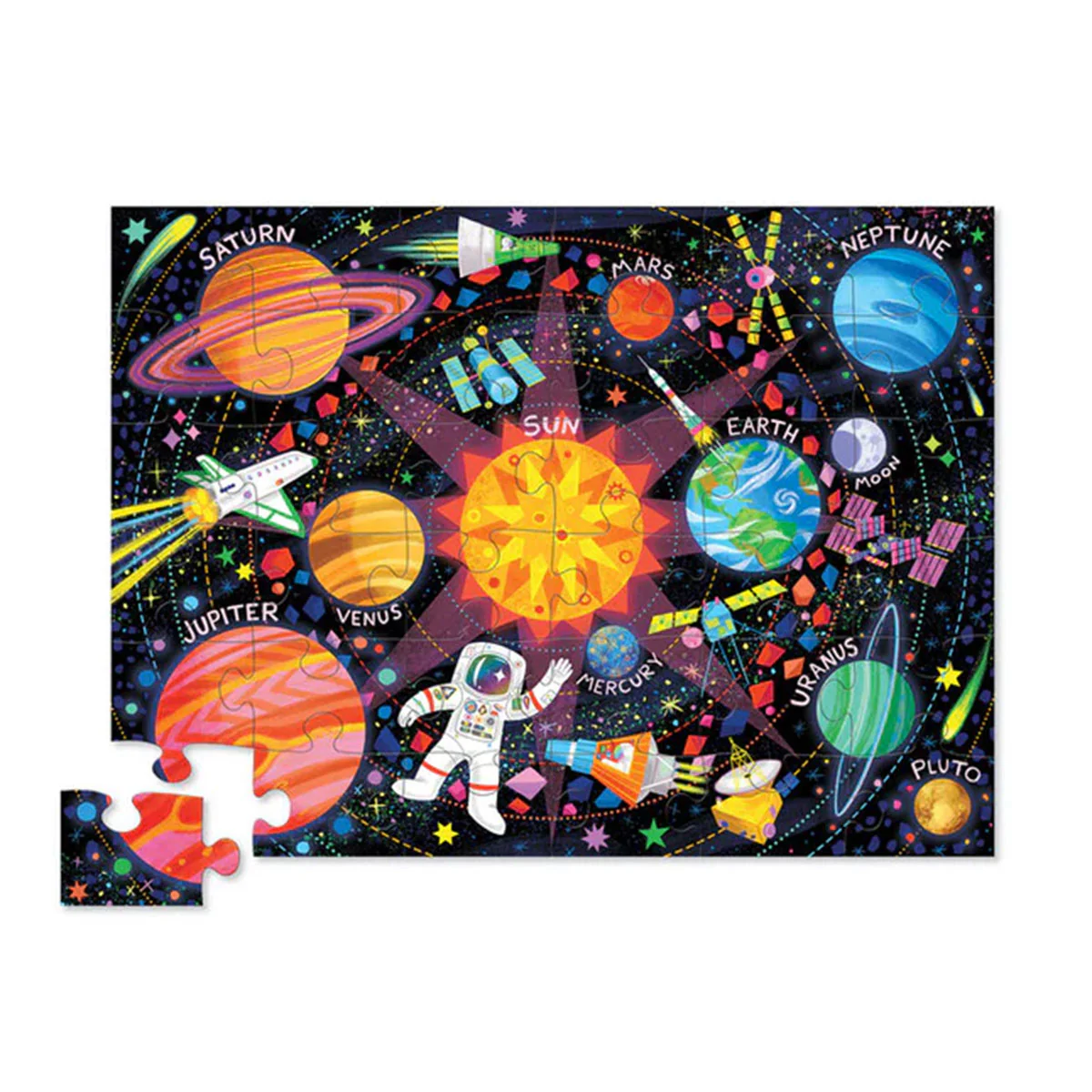 Classic Floor Puzzles Space Explorer - Tiger Tribe - Image 2