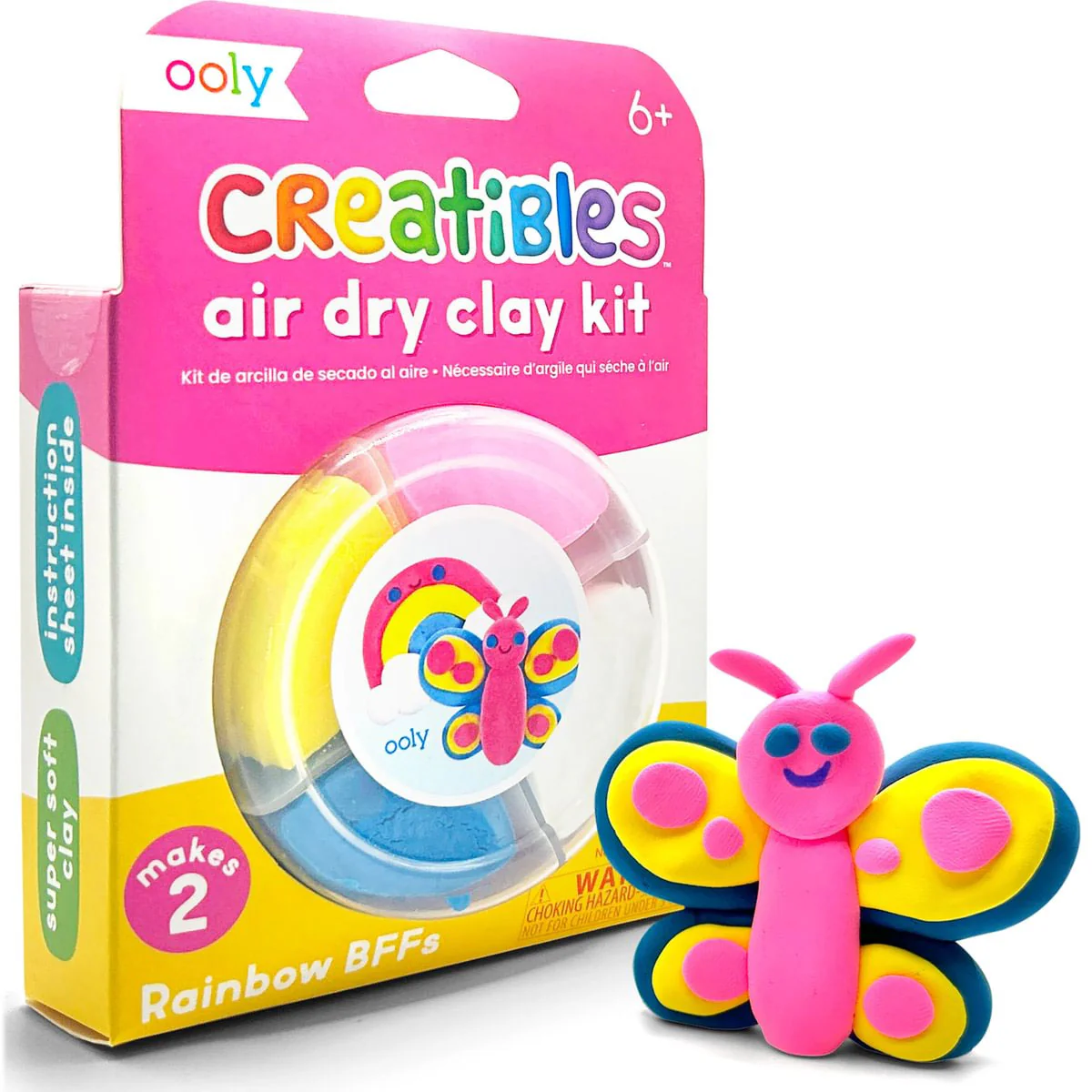 Air Dry Clay Kit Rainbow BFF’s Creatibles - Bobangles
