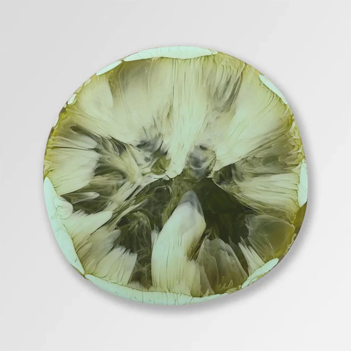 Coaster Boulder Malachite - Dinosaur Designs