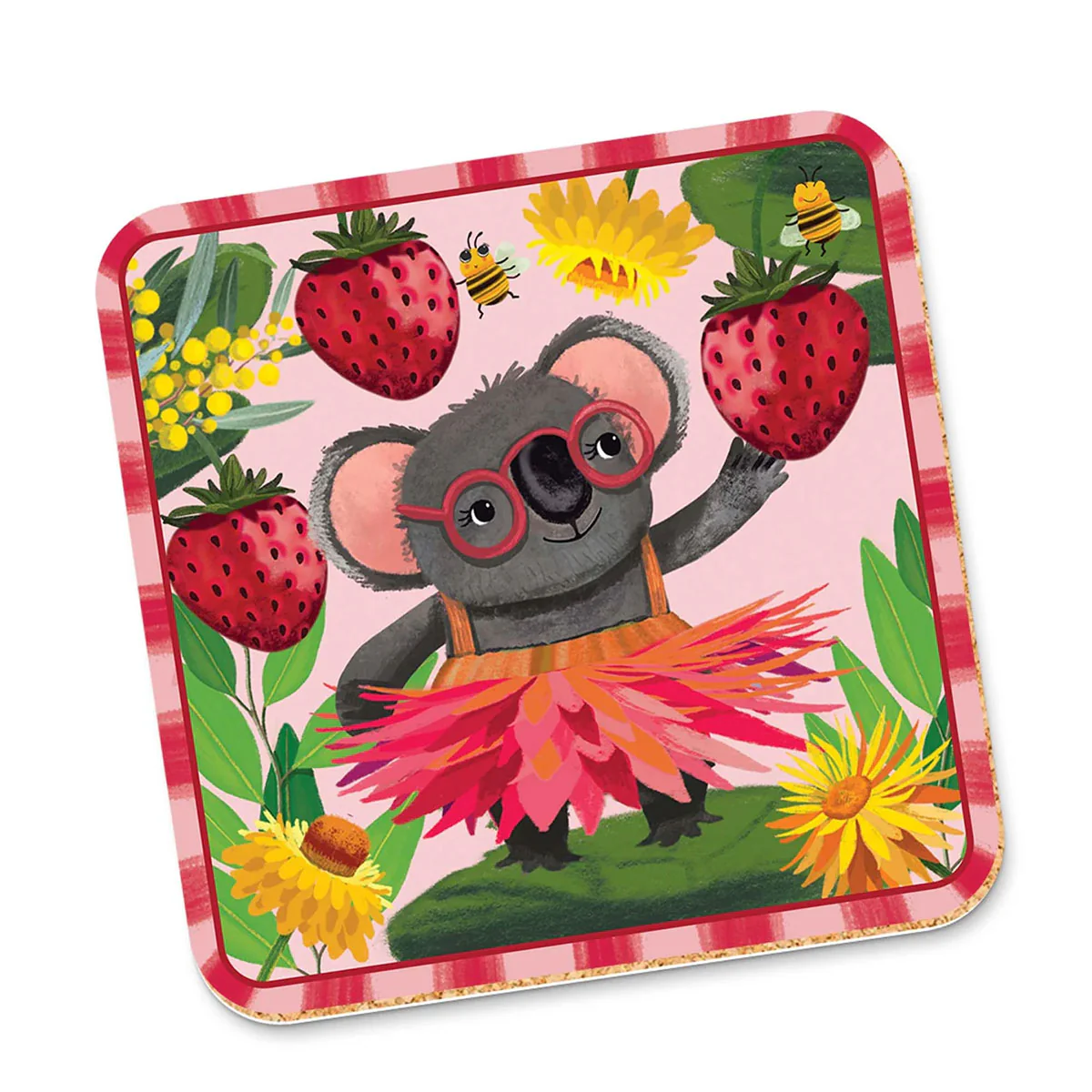 Coaster Corky Bush Party Strawberry - Lalaland