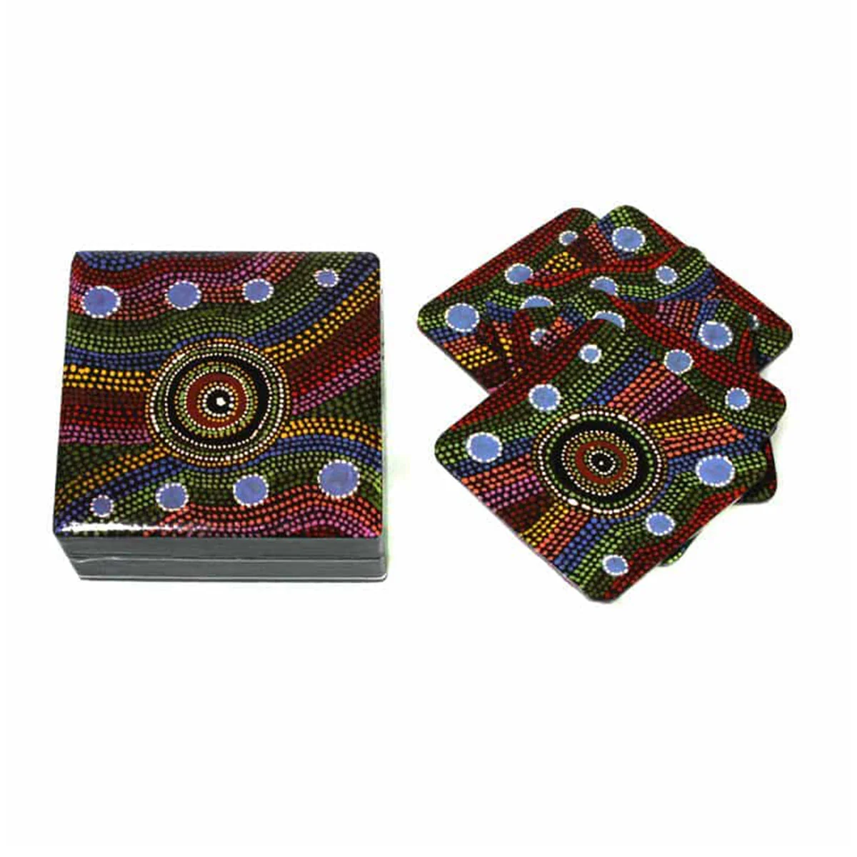 Coaster Set Yaritji Heffernan YHE736 - Better World Arts