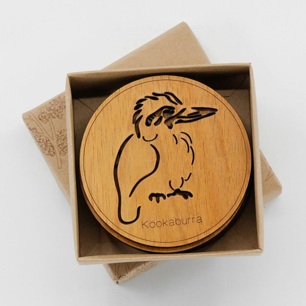 Coasters Round Birds Set of 6 - Buttonworks - Image 2