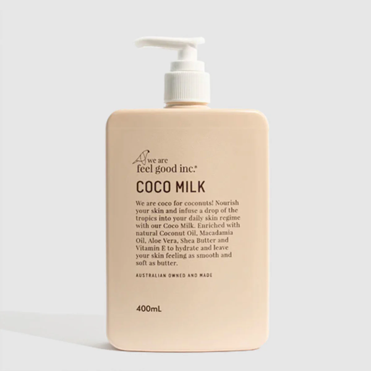 Coco Milk Moisturiser 400ml - We Are Feel Good Inc