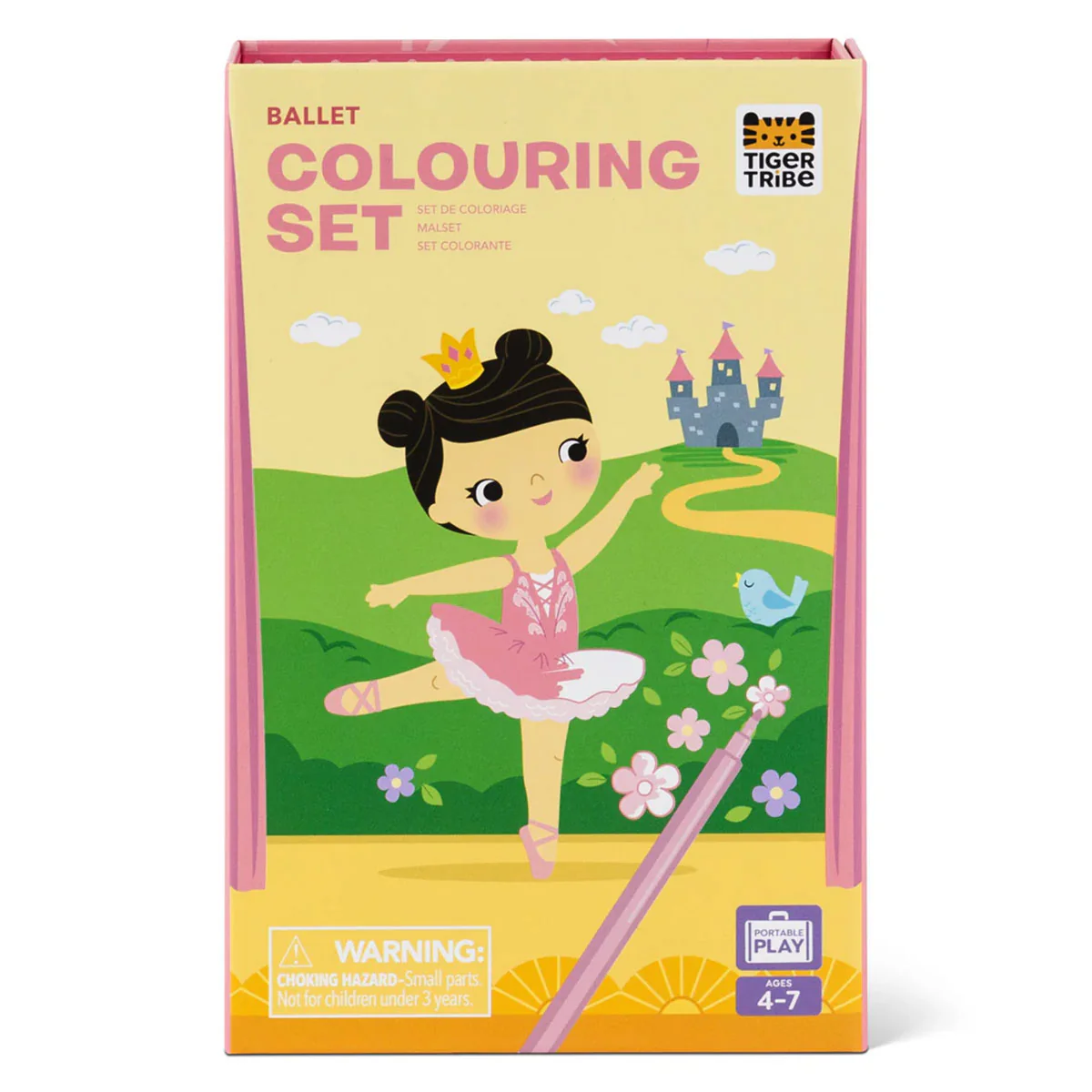 Colouring Set Ballet - Tiger Tribe