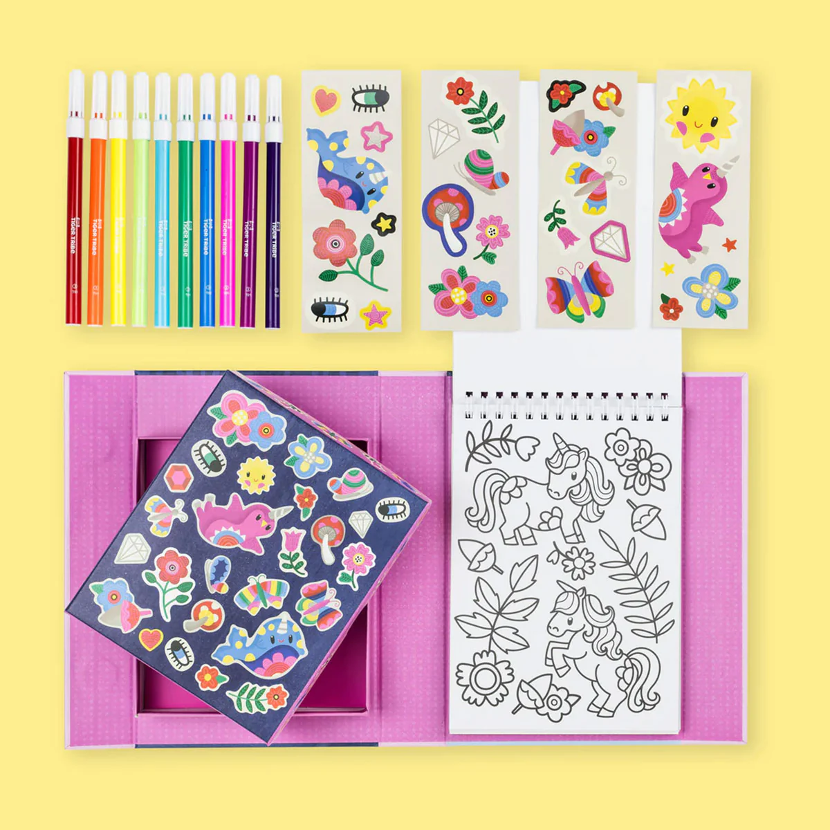 Colouring Set Magical Creatures - Tiger Tribe - Image 2