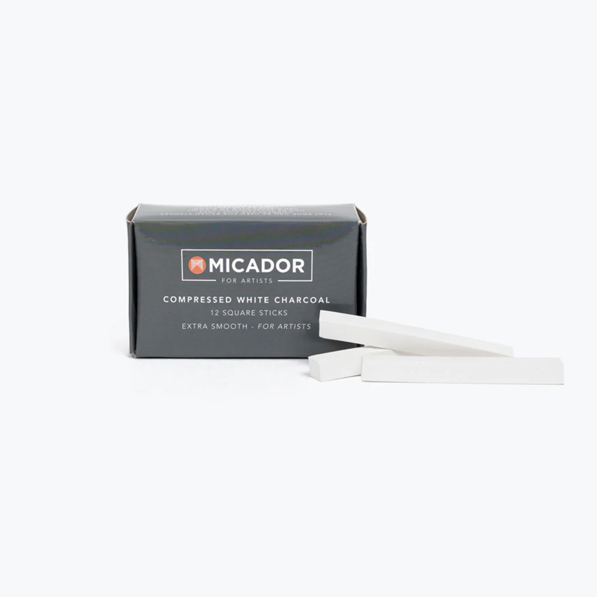 Compressed Charcoal White Box 12 - Micador