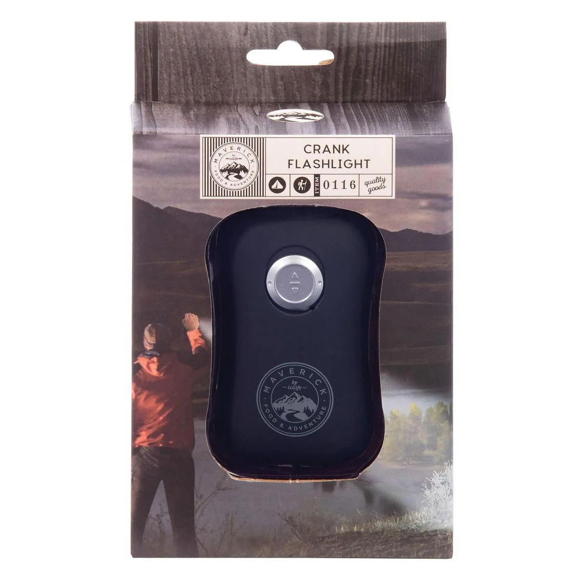 Crank Flashlight - Isalbialbi