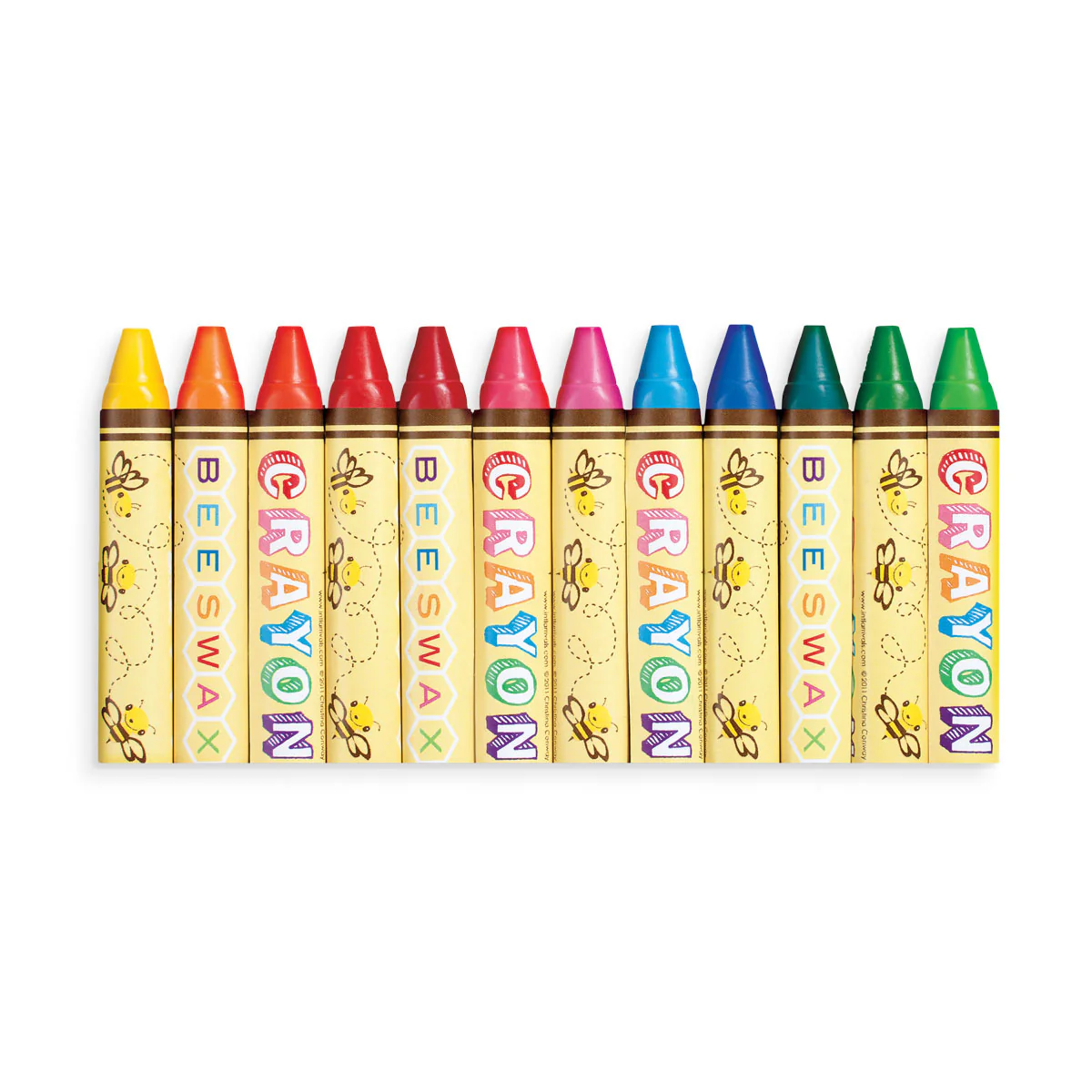 Crayons 12 Pack Brilliant Bee - Bobangles - Image 2