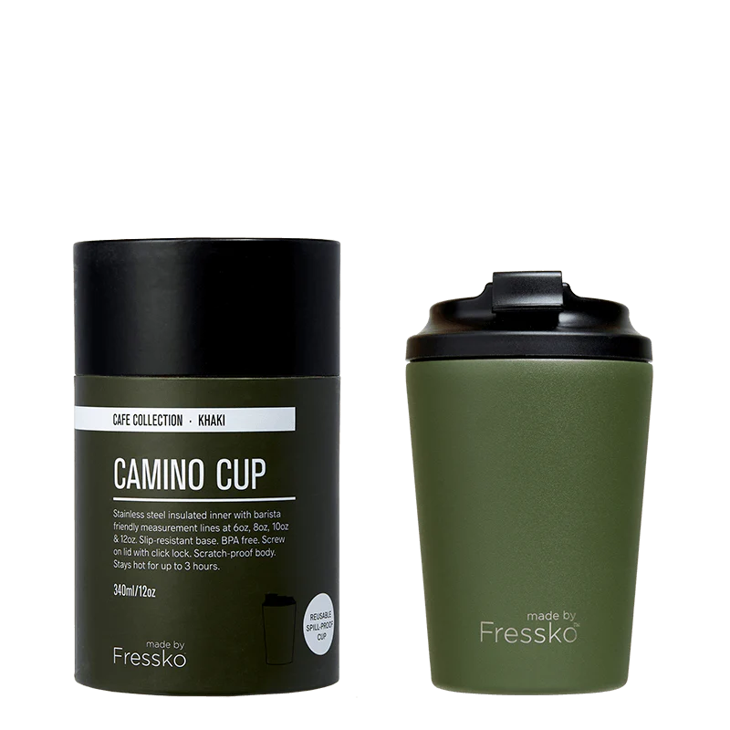 Cup Camino Khaki 340ml - Fressko - Image 3