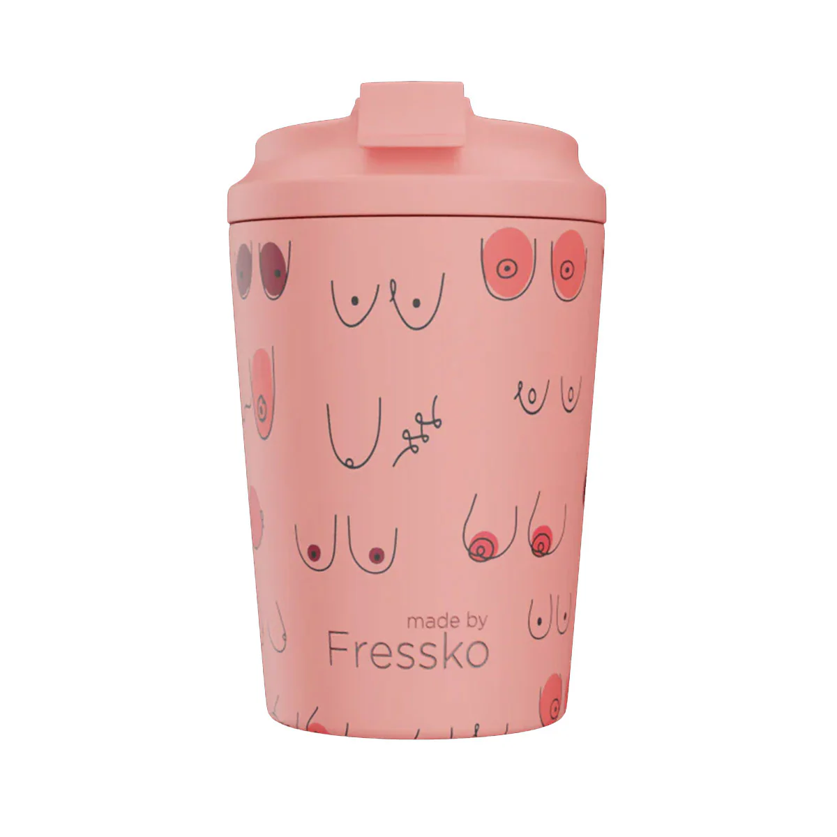 Cup Camino Ceramic Boobie Peachy 340ml - Fressko