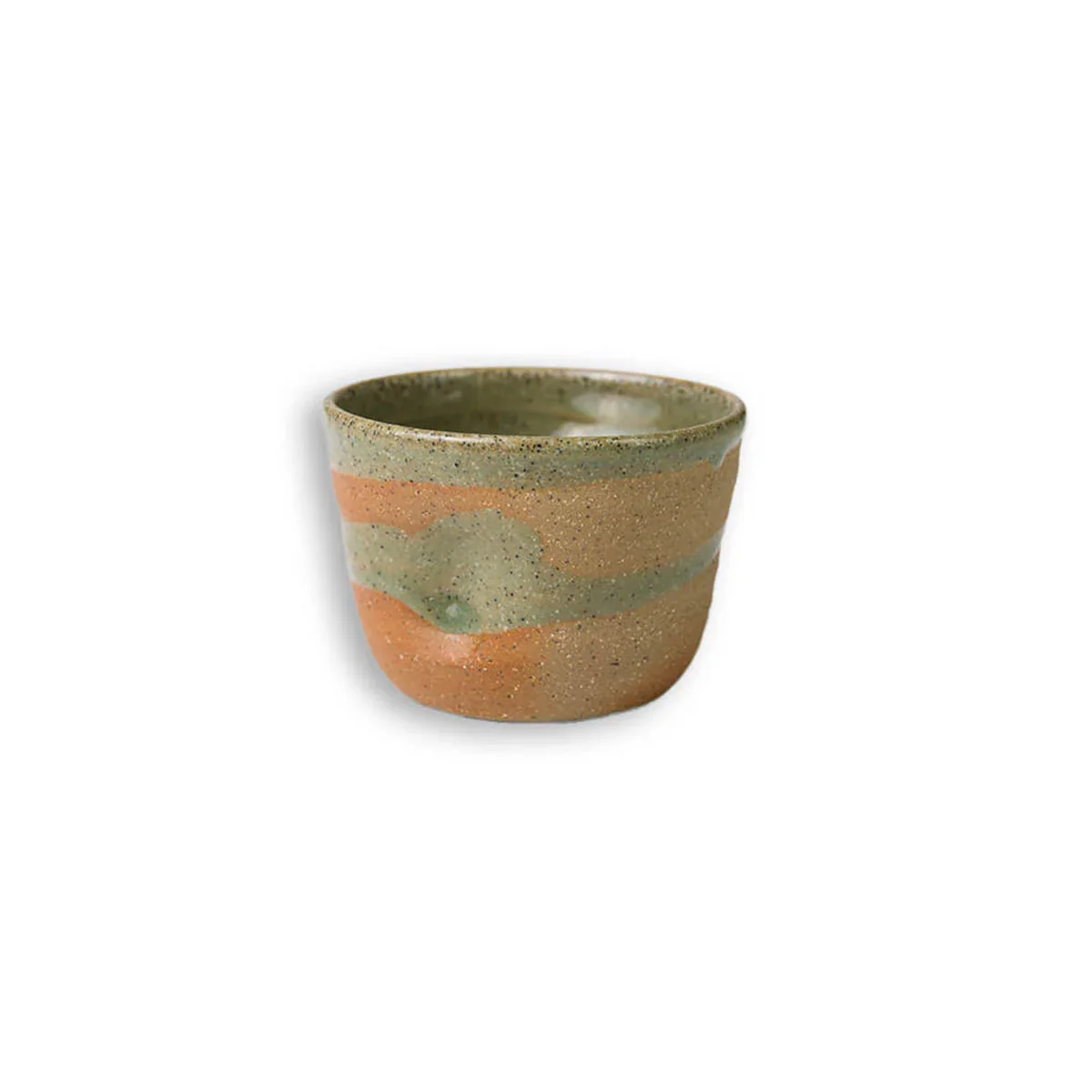 Cup Handmade Eddie Mavracic Green Small - Alperstein Designs