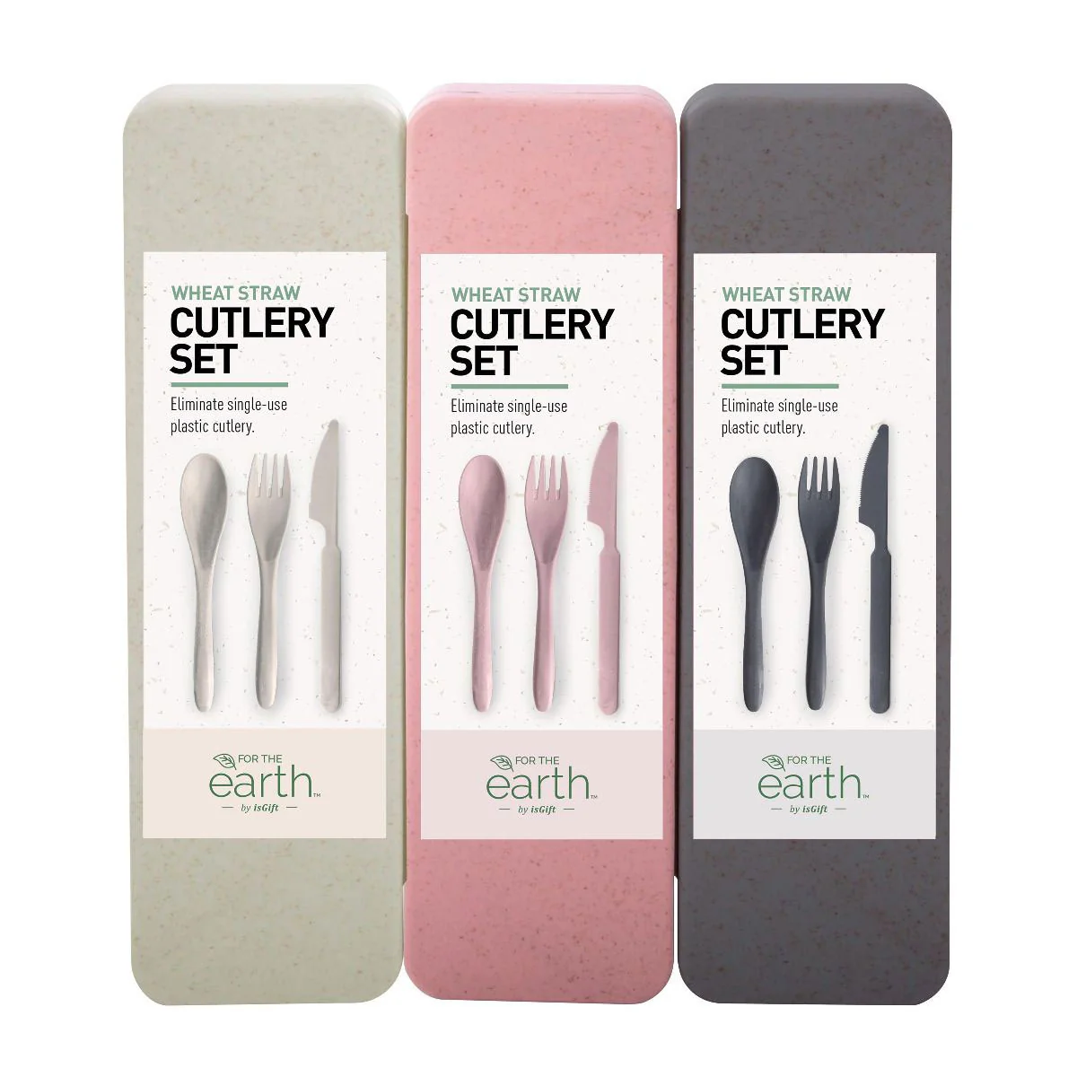 Cutlery Set Wheat Straw - IsAlbi
