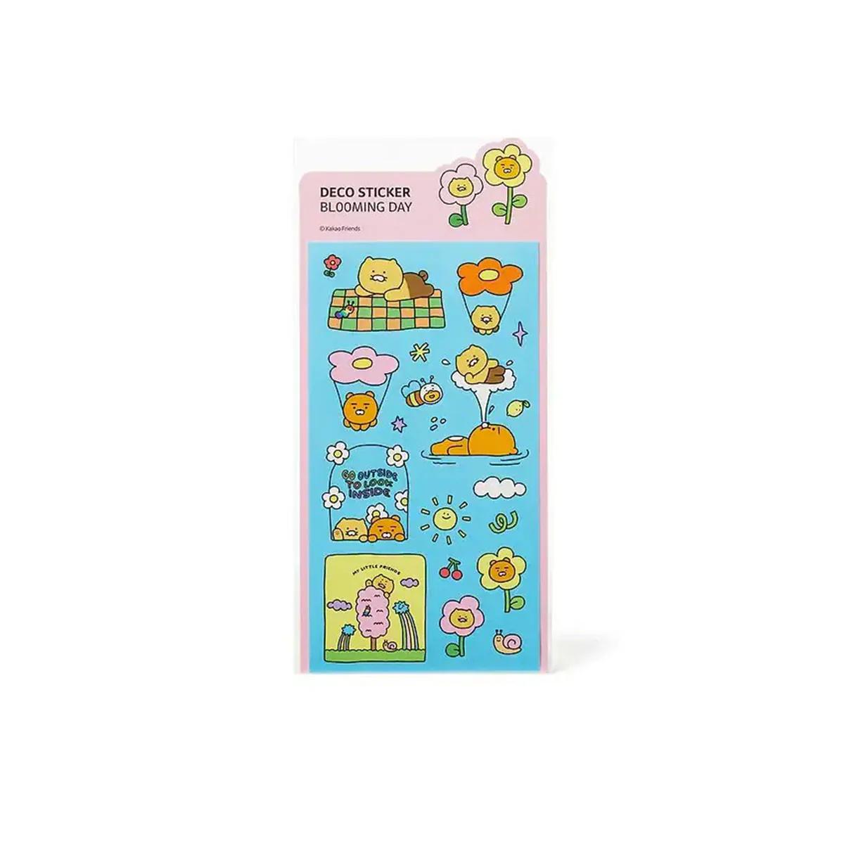 Deco Sticker Blooming Day Ryan and Choonsik - Kakao