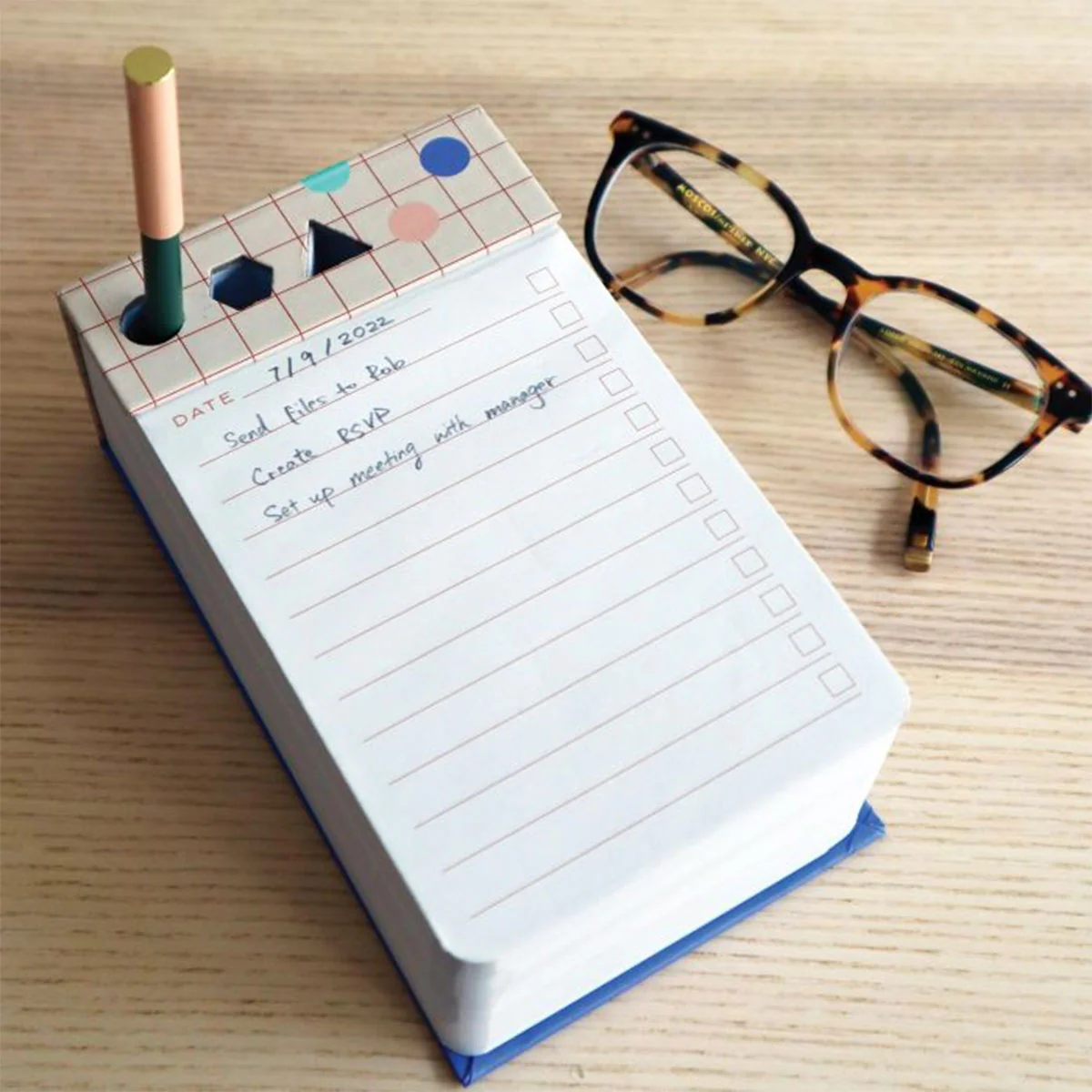 Desk Jotter Pad & Pen Inkerie - Isalbi - Image 3
