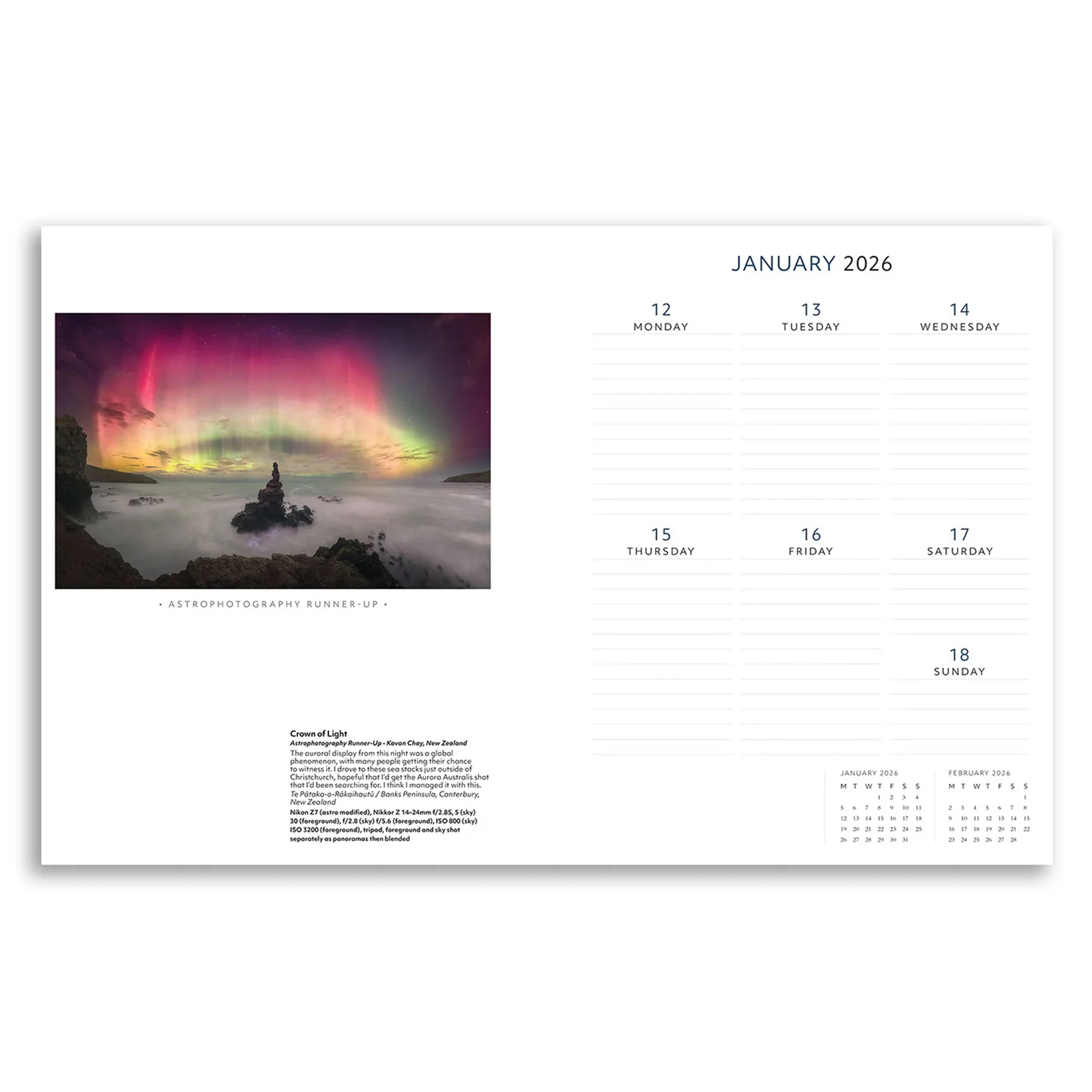 Diary 2026 Australian Geographic Nature Photographer of the Year - Image 2