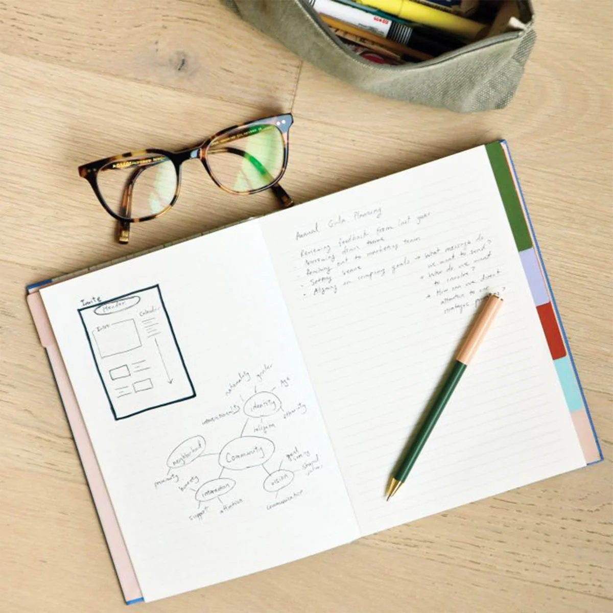 Divider Notebook with Ruler - Isalbi - Image 3