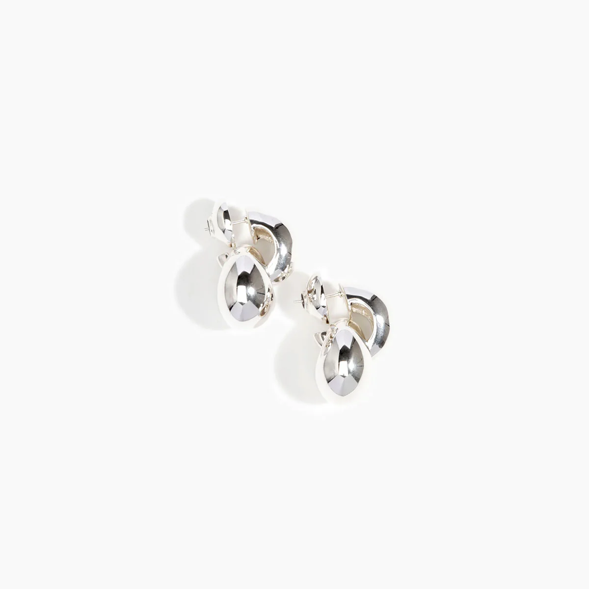 Double-Linked Chifferi Hoop Earrings