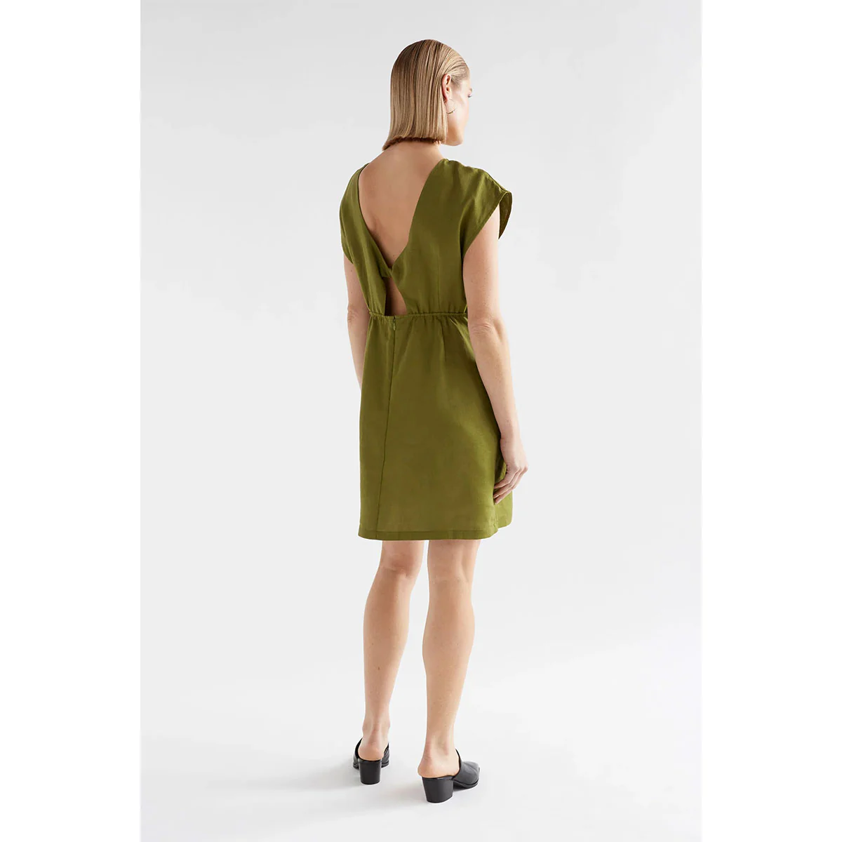 Dress Honnor Artichoke - Elk - Image 3