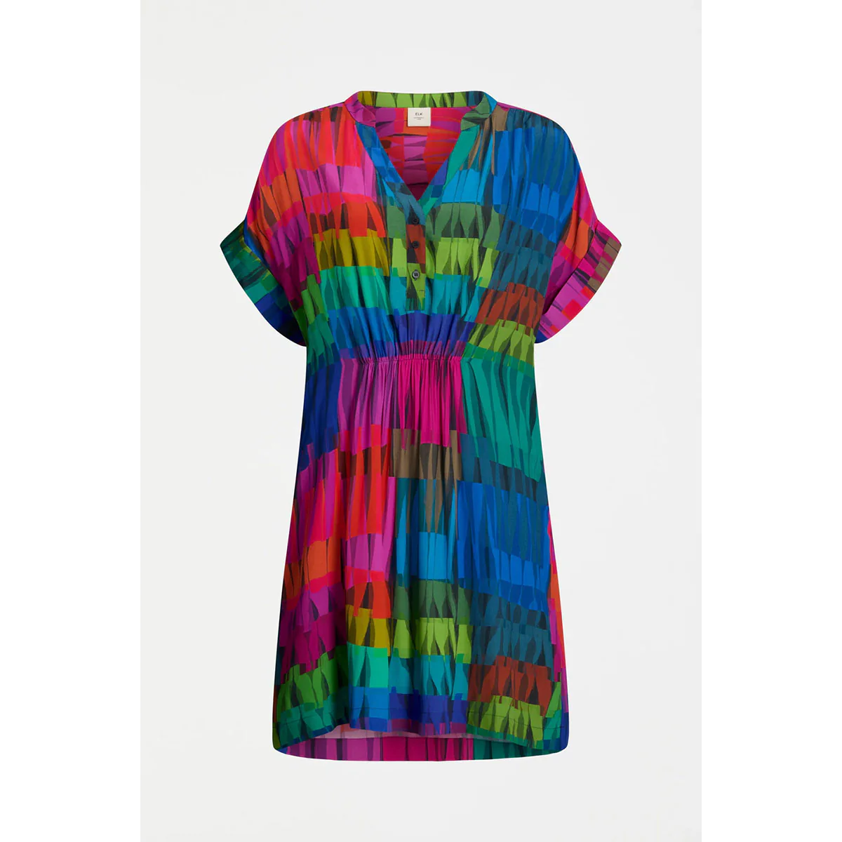 Dress Seka Lind Dark Print - Elk Accessories