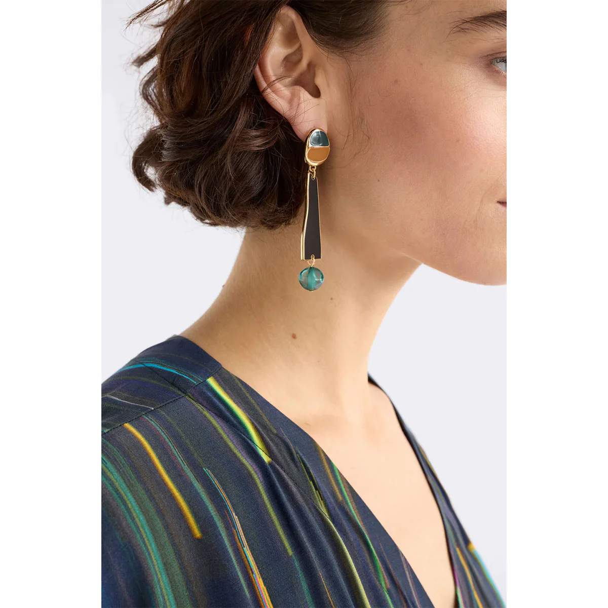 Drop Earring Ter Rose Gold - Elk Accessories - Image 2