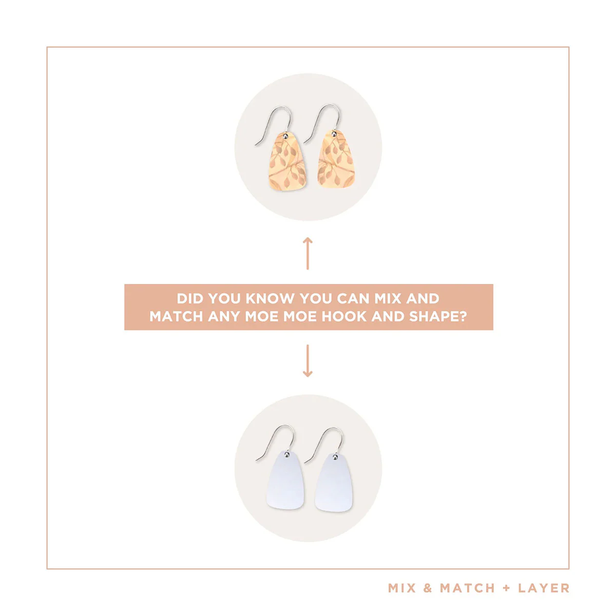 Drop Earrings Misty Small Summit Ellis Rowan - Moe Moe Design - Image 3