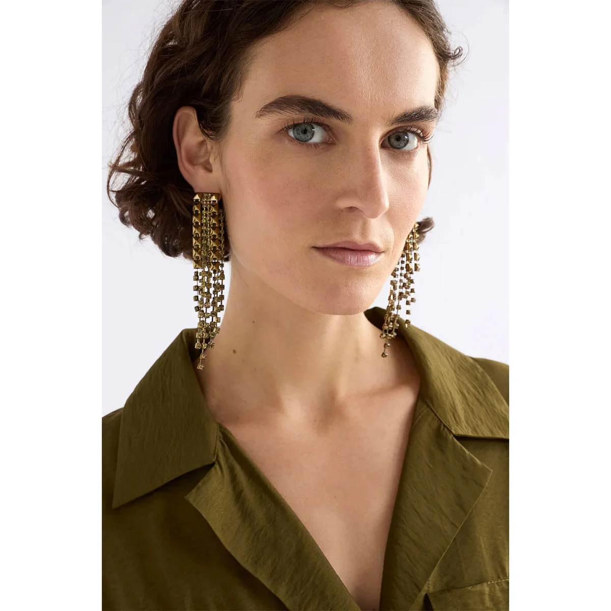 Earring Rutor Olive - Elk Accessories - Image 2
