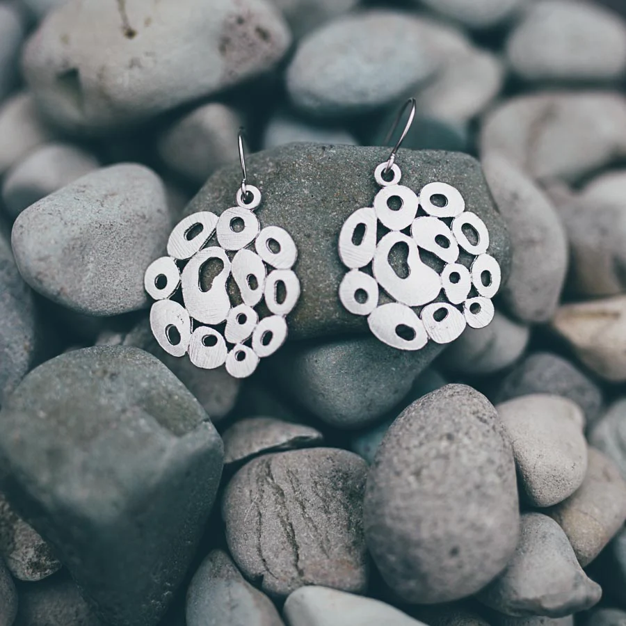 Earrings Bubble Silver - Bec Stern - Image 2