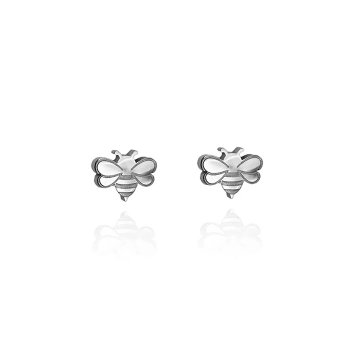Earrings Bee Silver Studs - Originals Lab