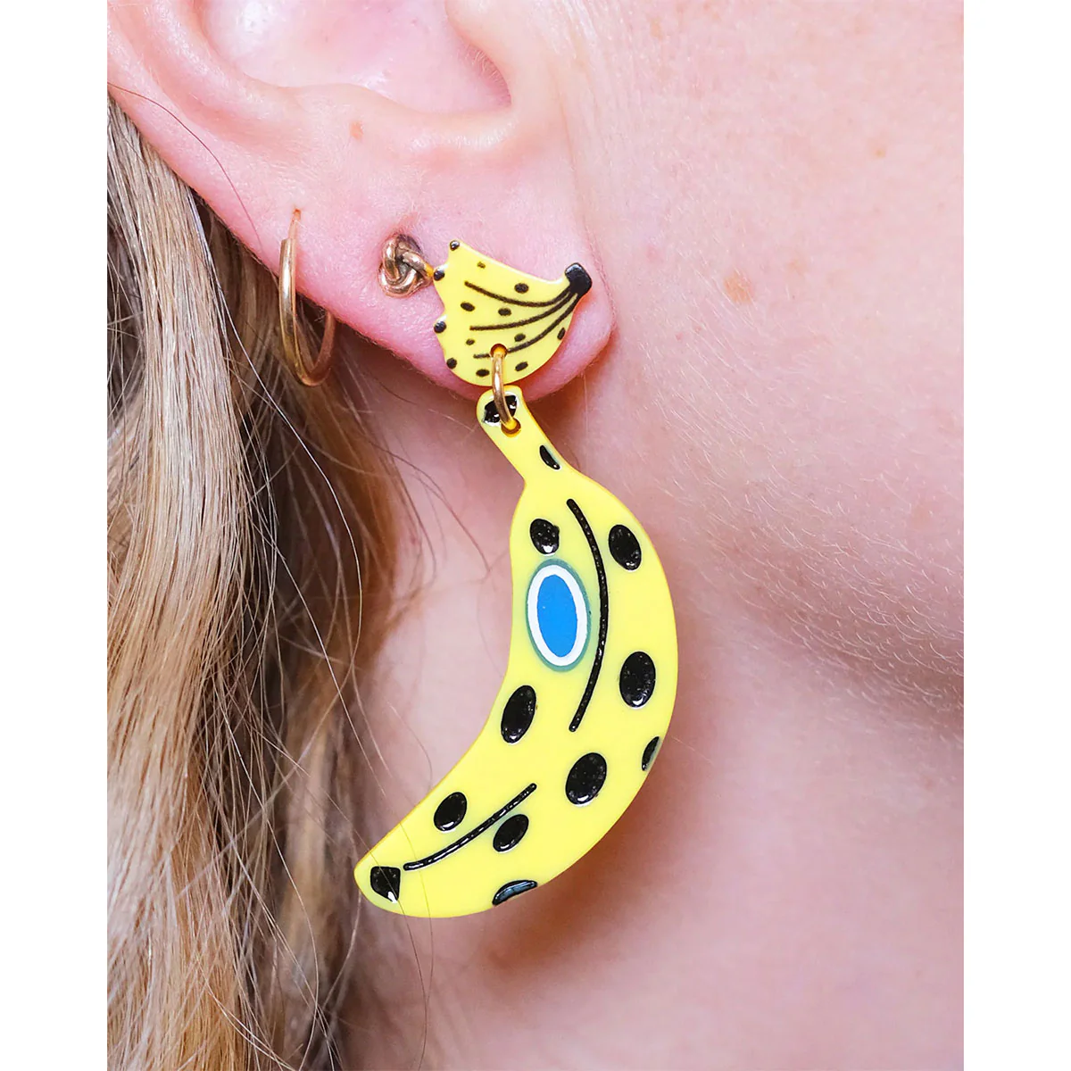 Earrings Dingle Dangle Banana - Bea Bellingham - Image 2