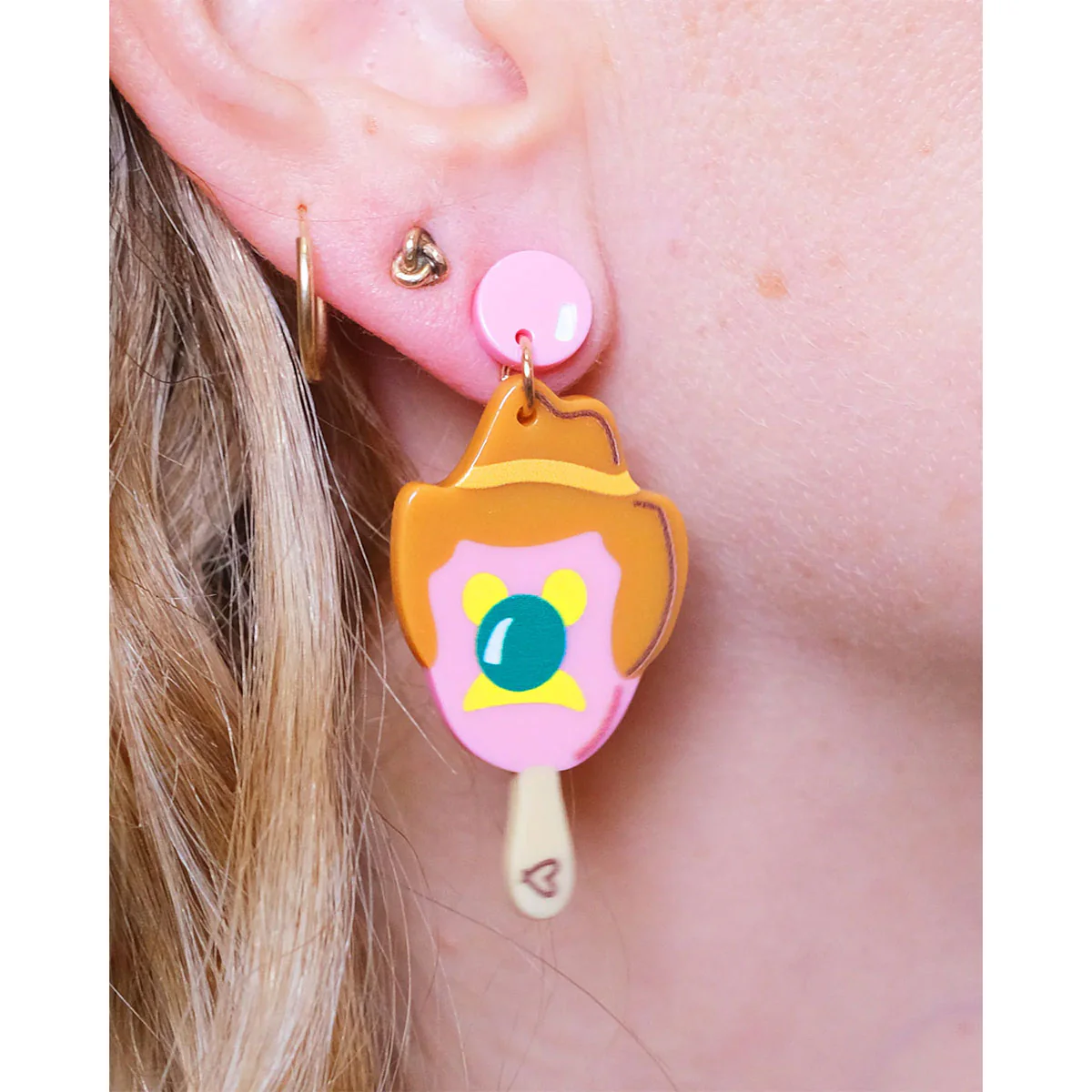 Earrings Dingle Dangle Bubble O Bill - Bea Bellingham - Image 2