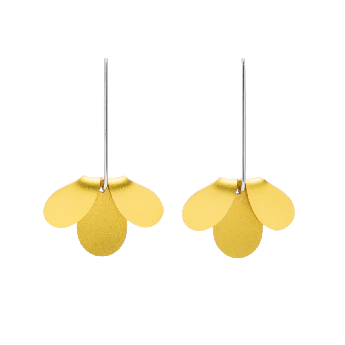 Earrings Gold Flip/Curve - FINK