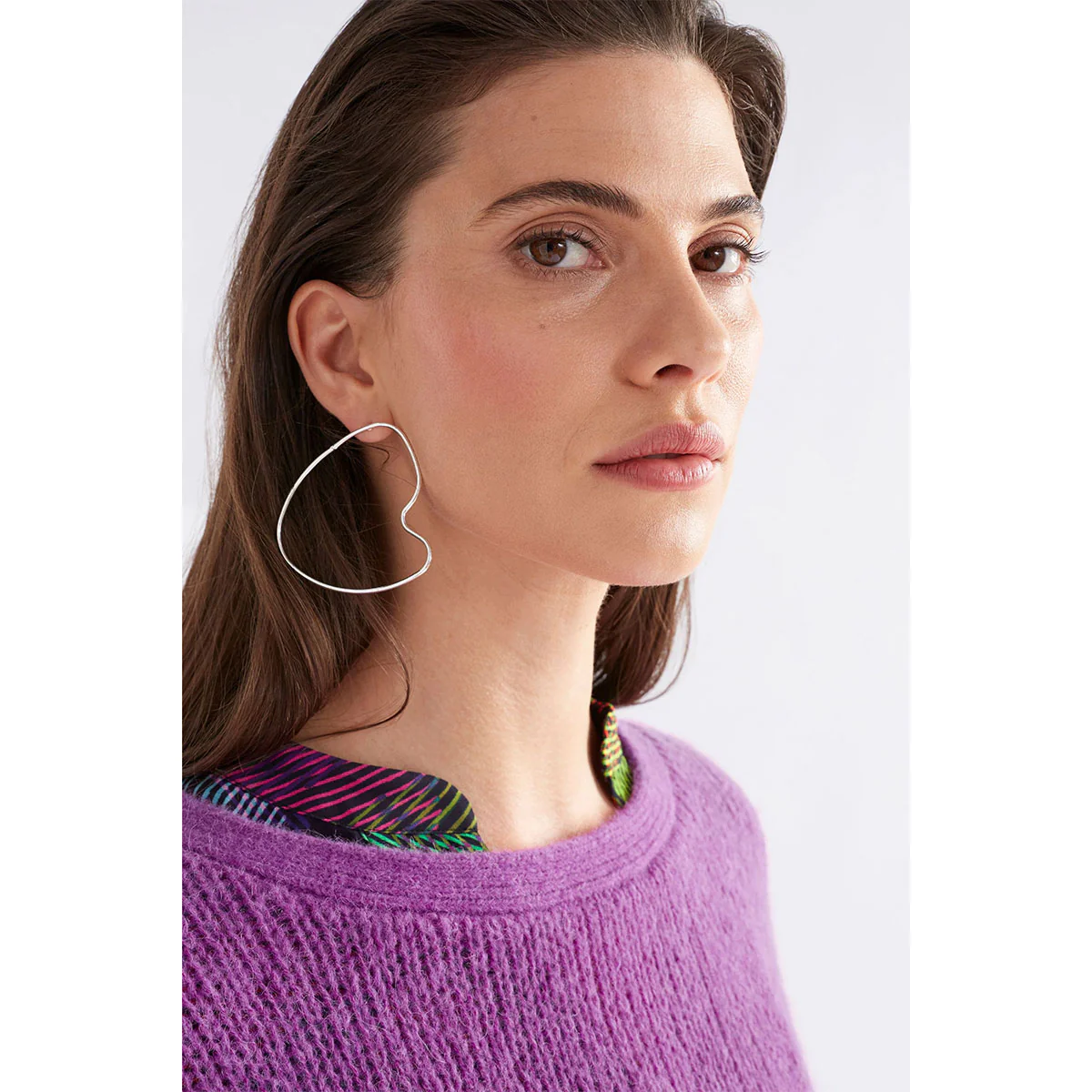 Earrings Hartt Silver Large Drop - Elk - Image 2
