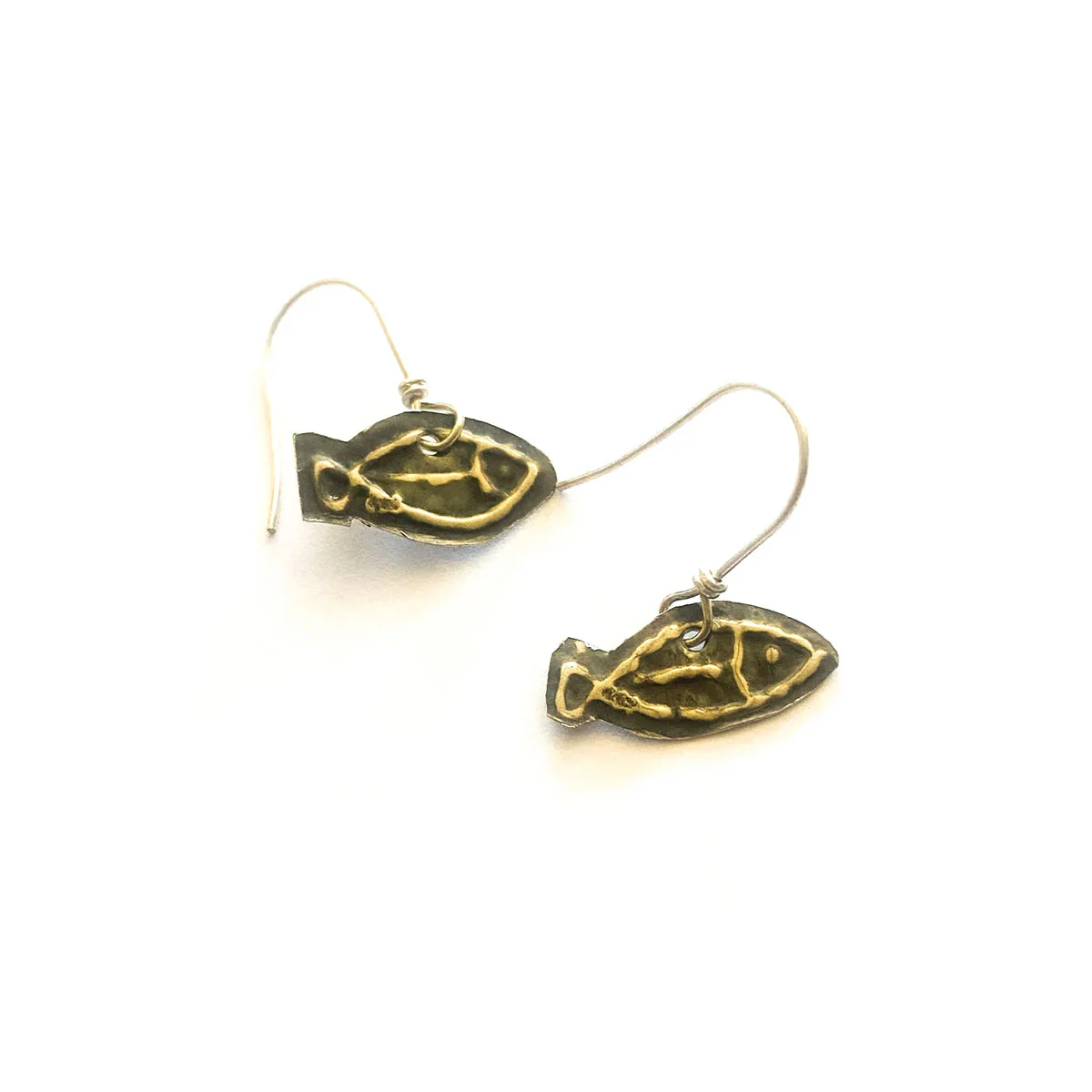 Earrings Plain Fish - Sonia Pallet