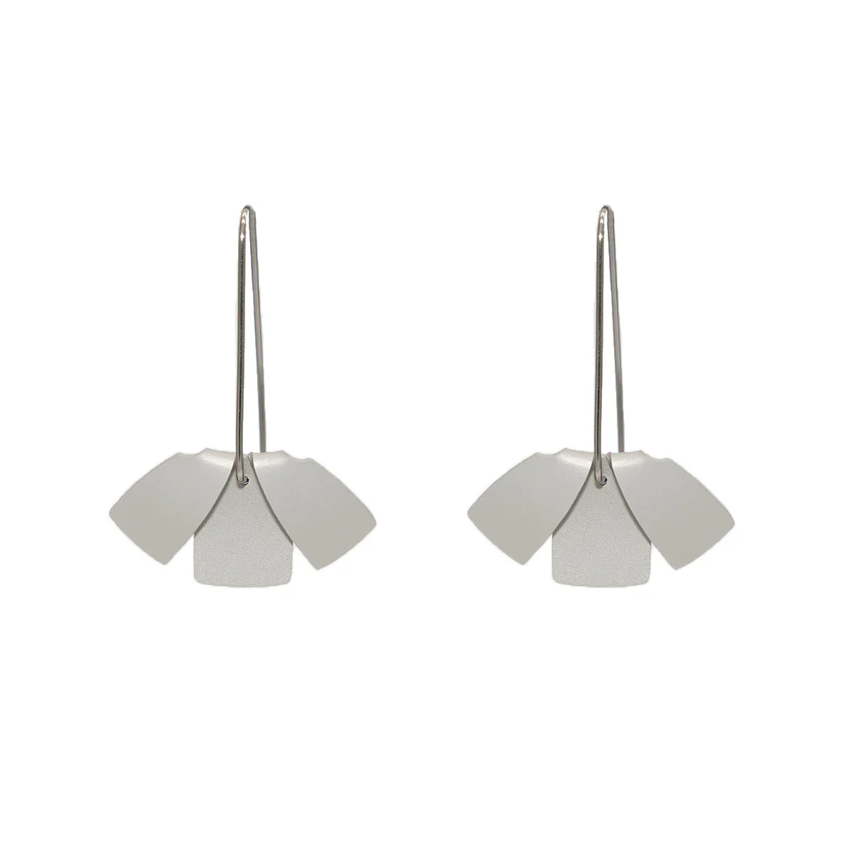 Earrings Silver Flip/Flat - Fink