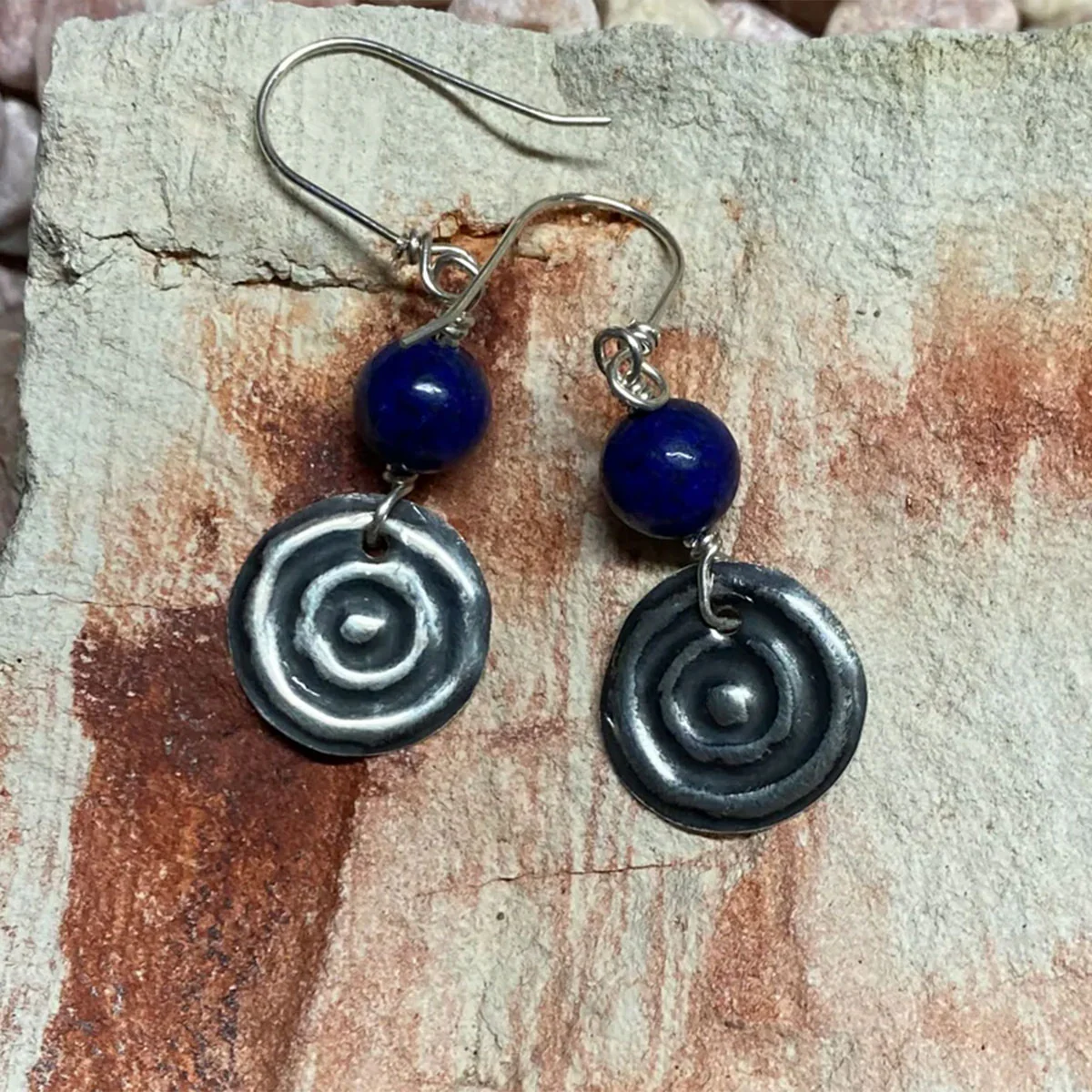 Earrings Waterhole Gemstone Small - Sonia Pallett