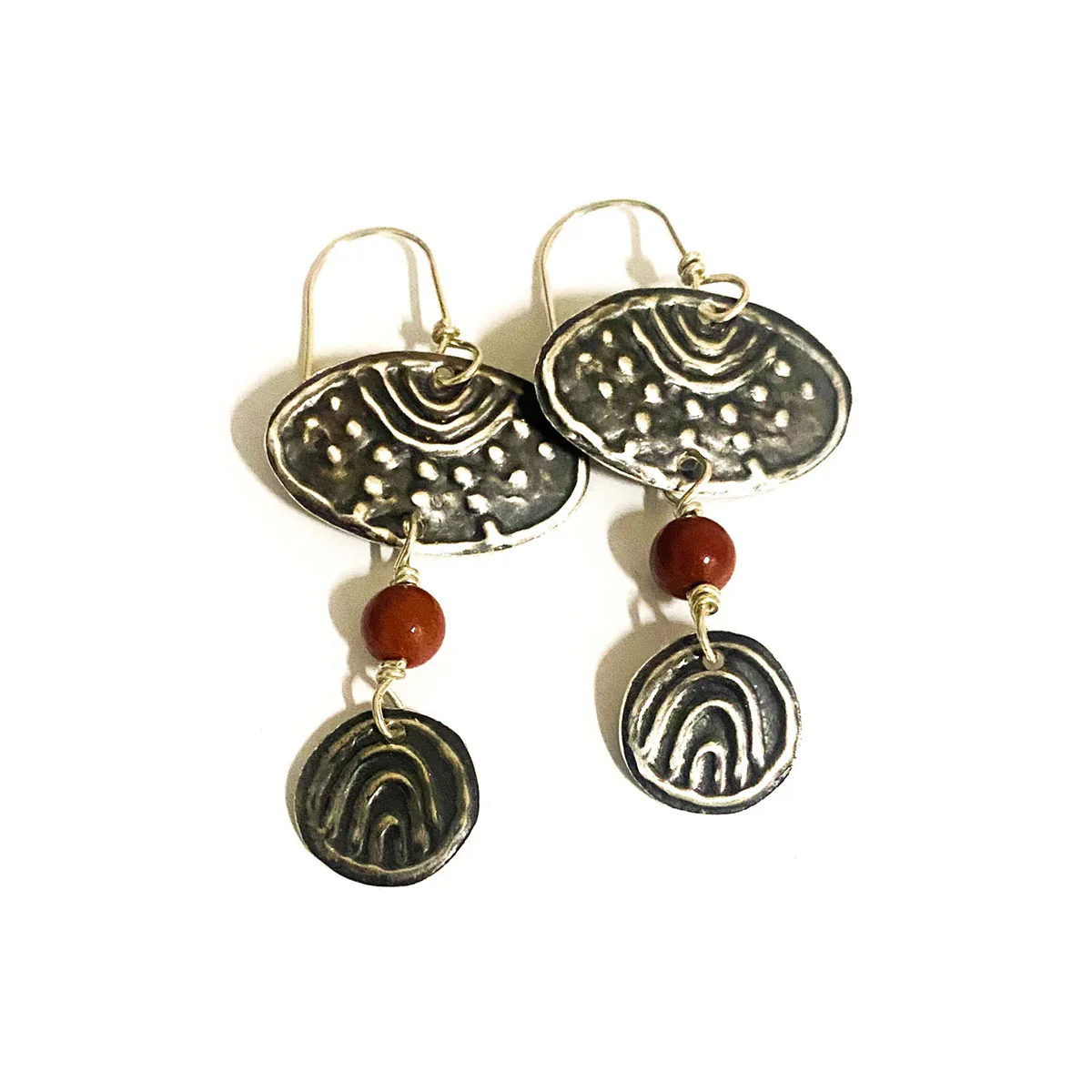 Earrings Sun & Mountain - Sonia Pallet