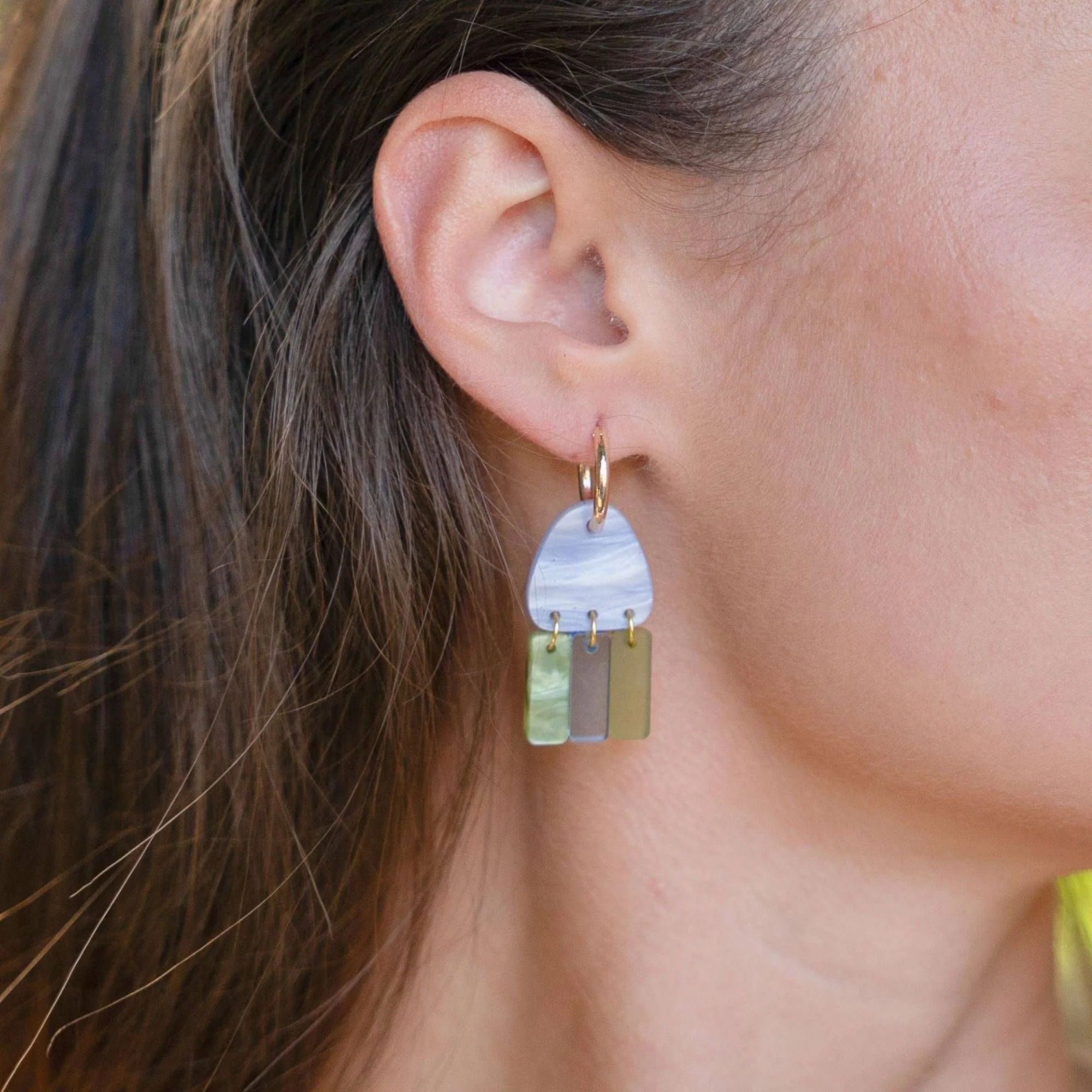 Earrings Sunset Ocean Cove Collection - Hagen and Co - Image 2